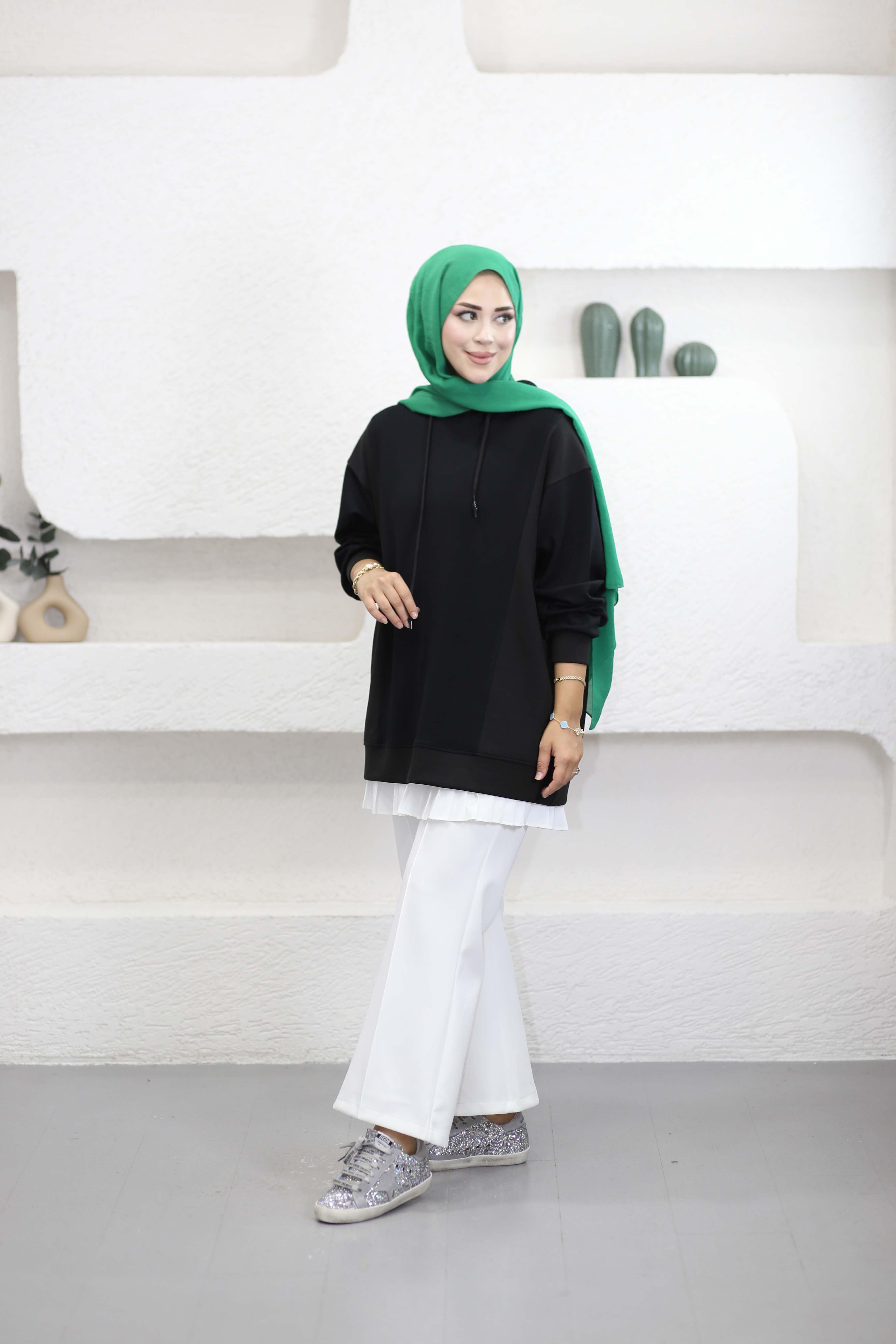 Premium Sweat Siyah 6042