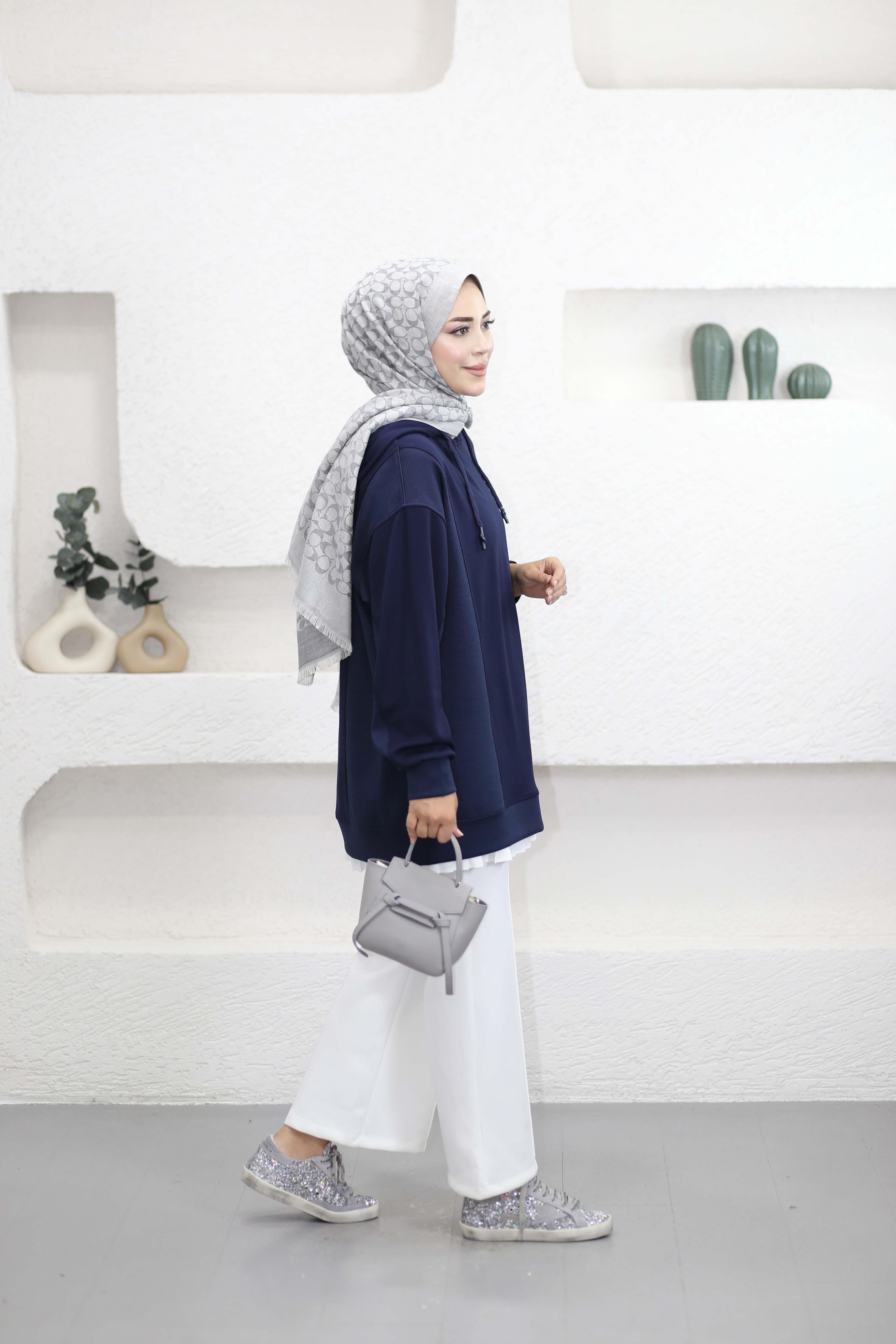 Premium Sweat Lacivert 6042