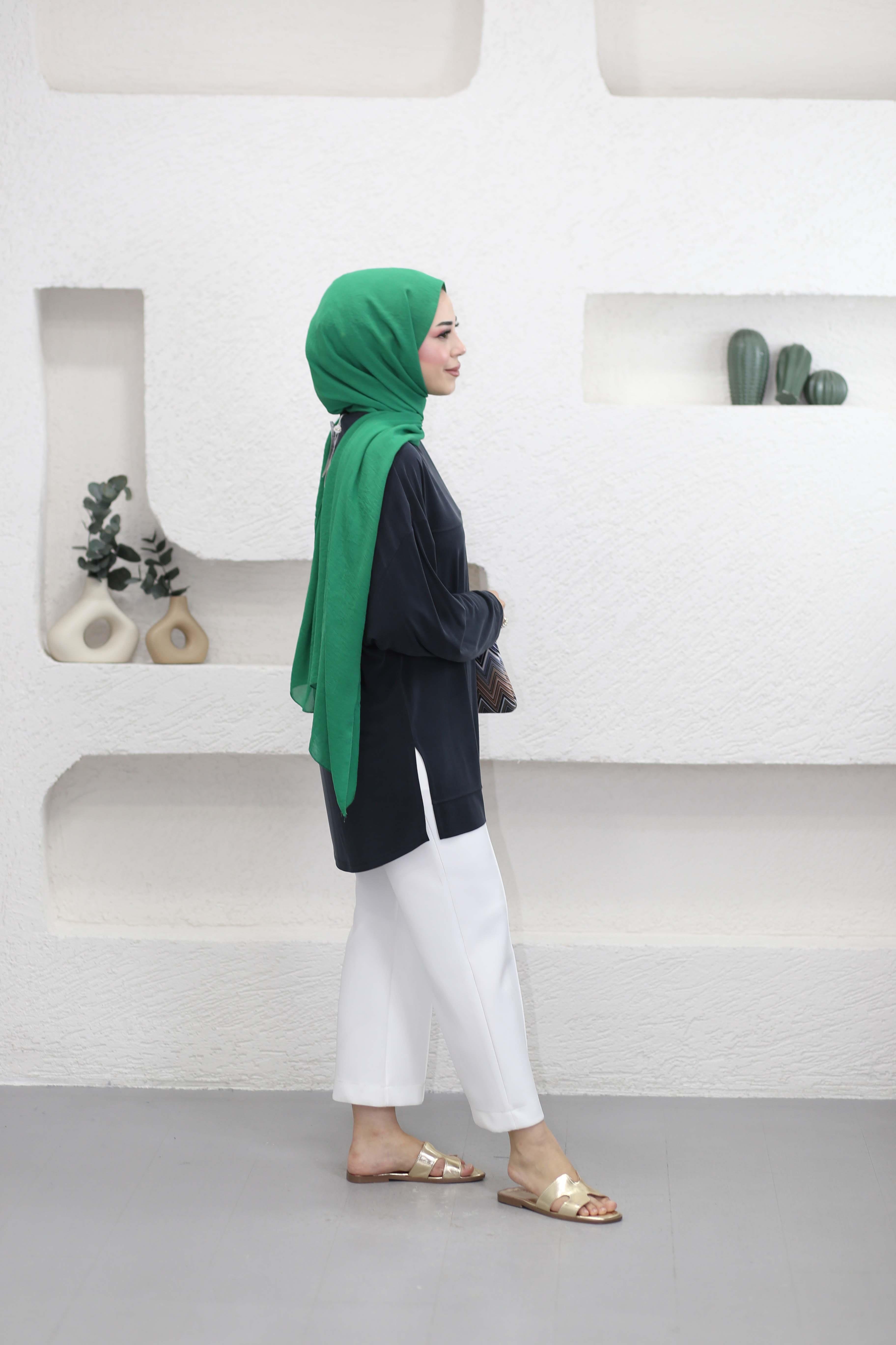 Yarasa Kol Modal Sweat Siyah 35341