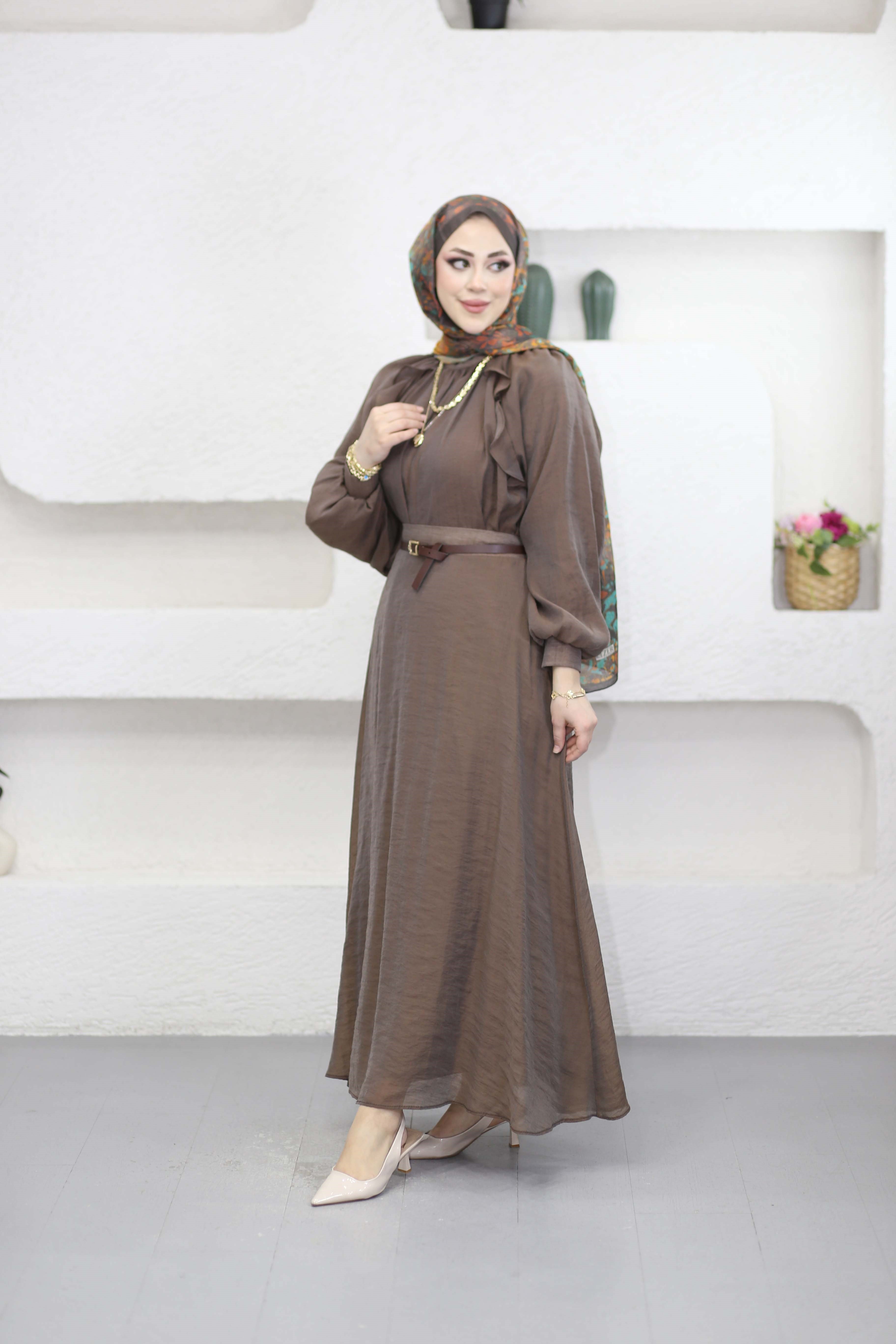 Hadise Takım Kahverengi 3207