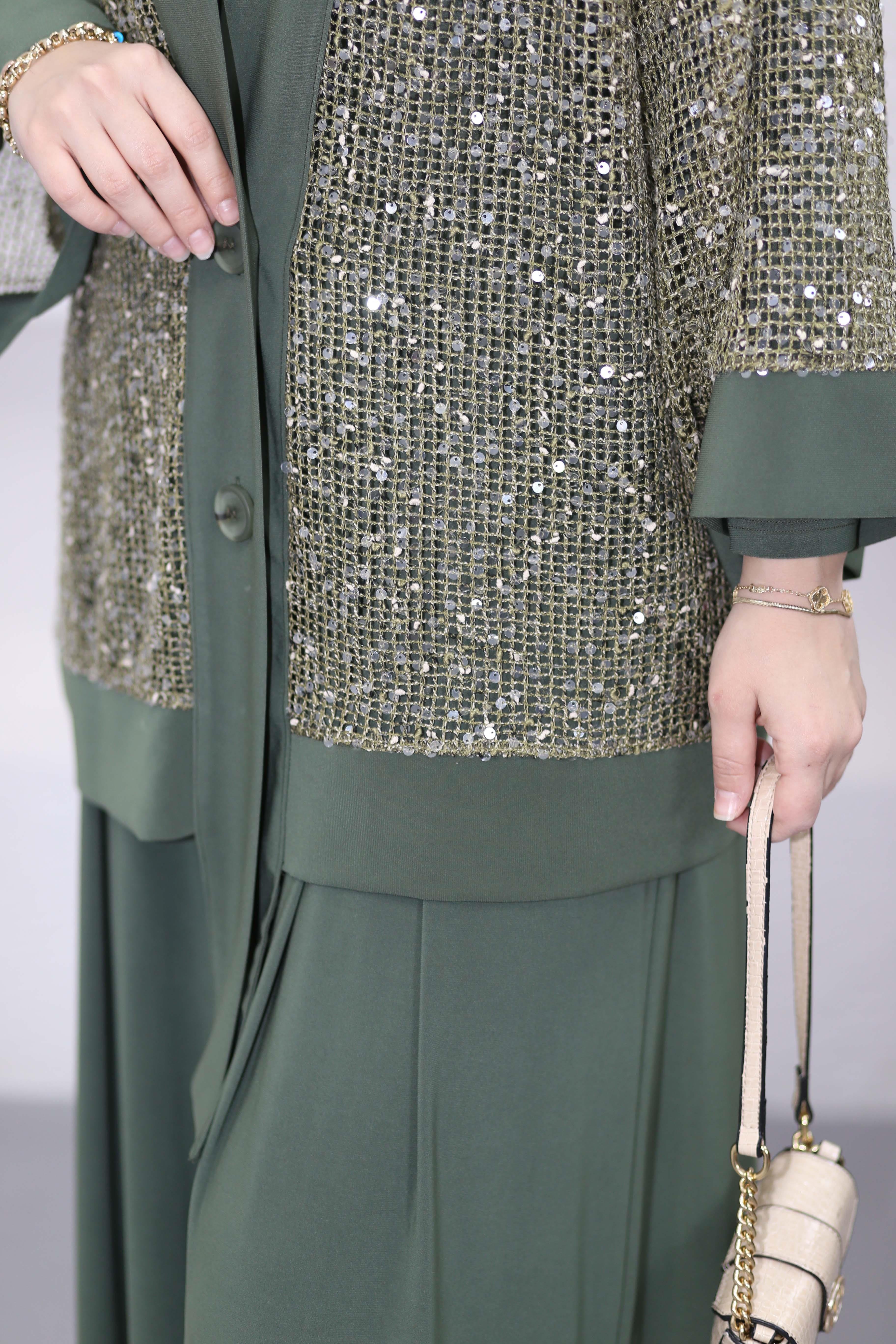 Premium Stil Takım Yeşil 6492