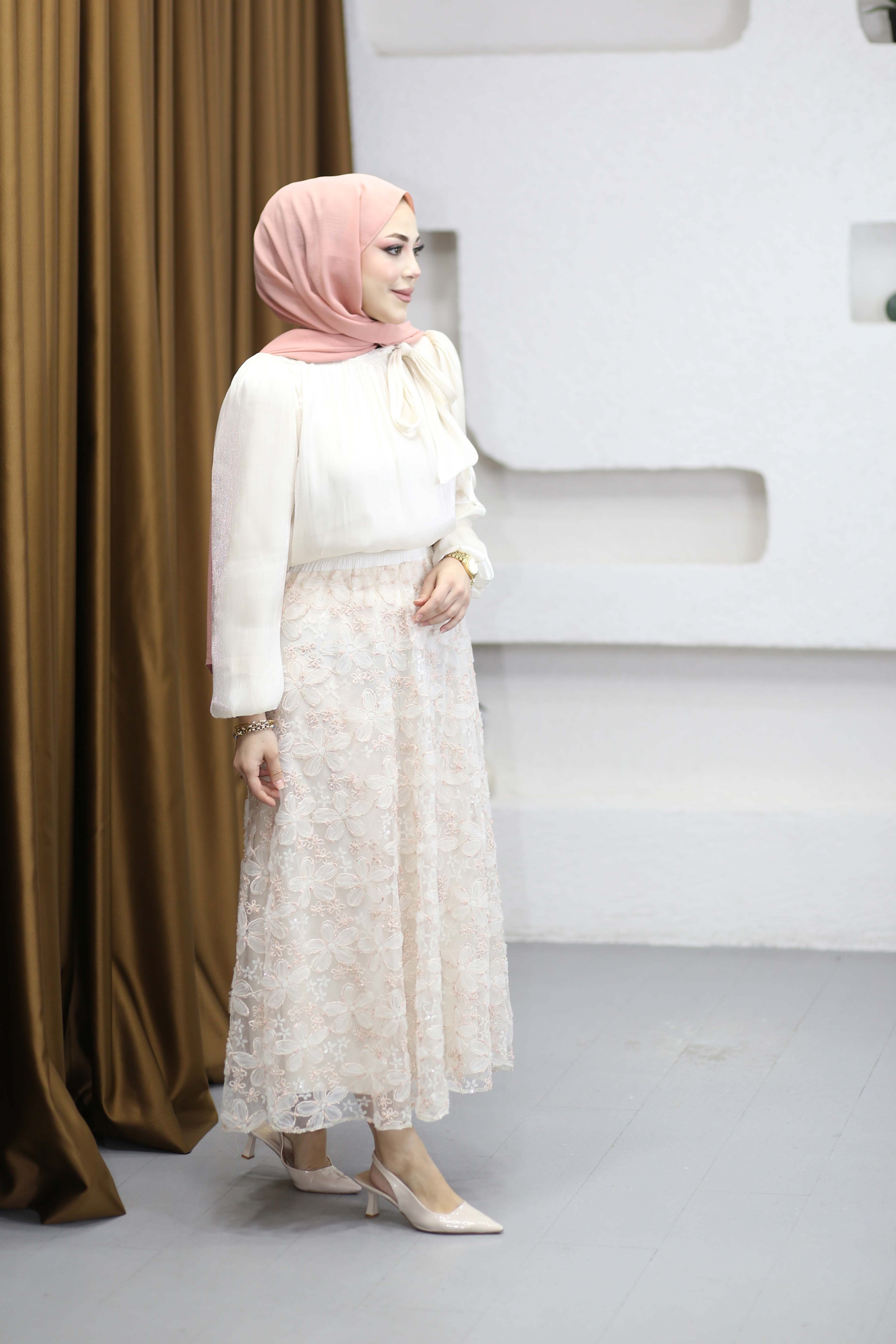 Missa Takım Pudra 7343