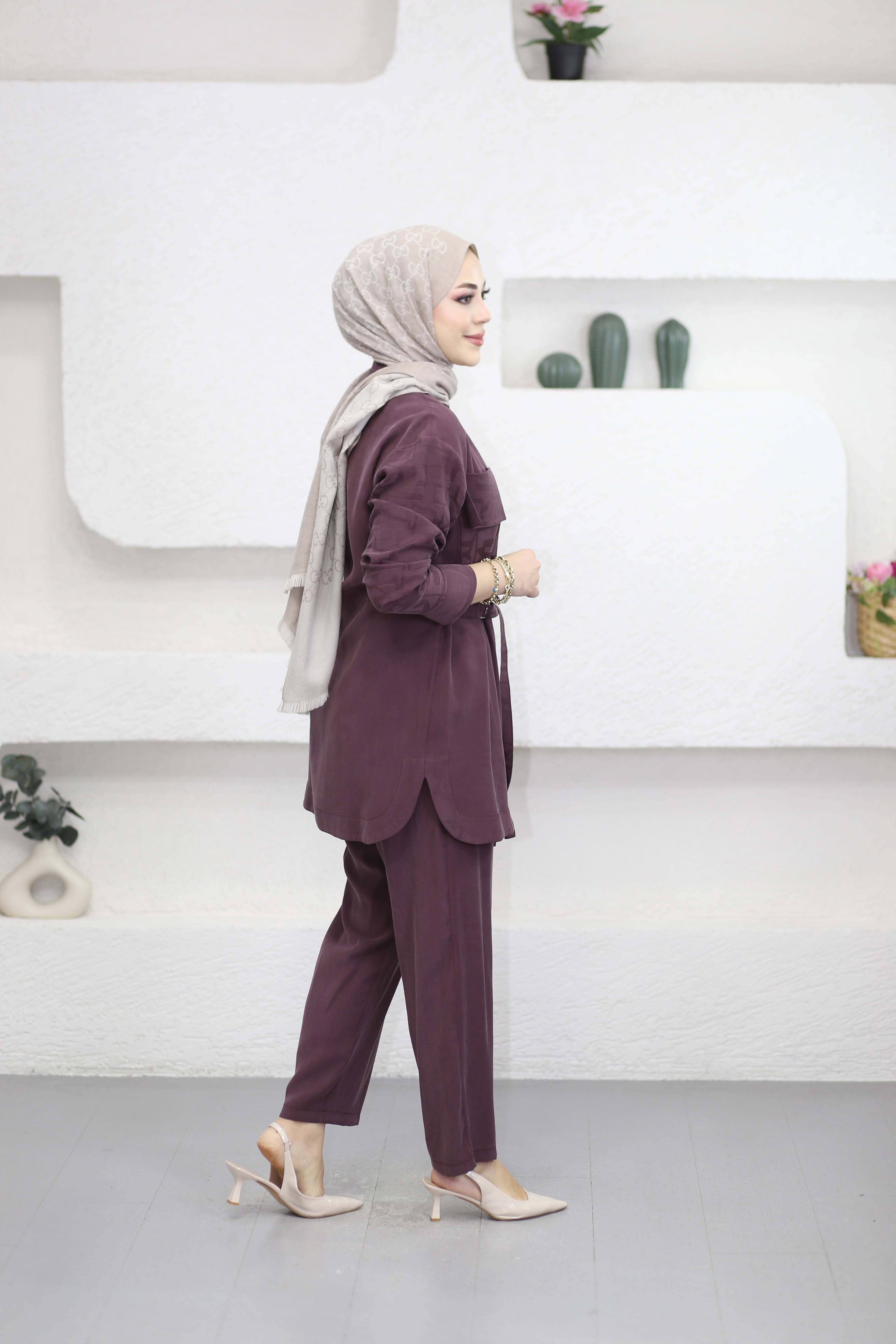 Alya Takım Bordo 1530