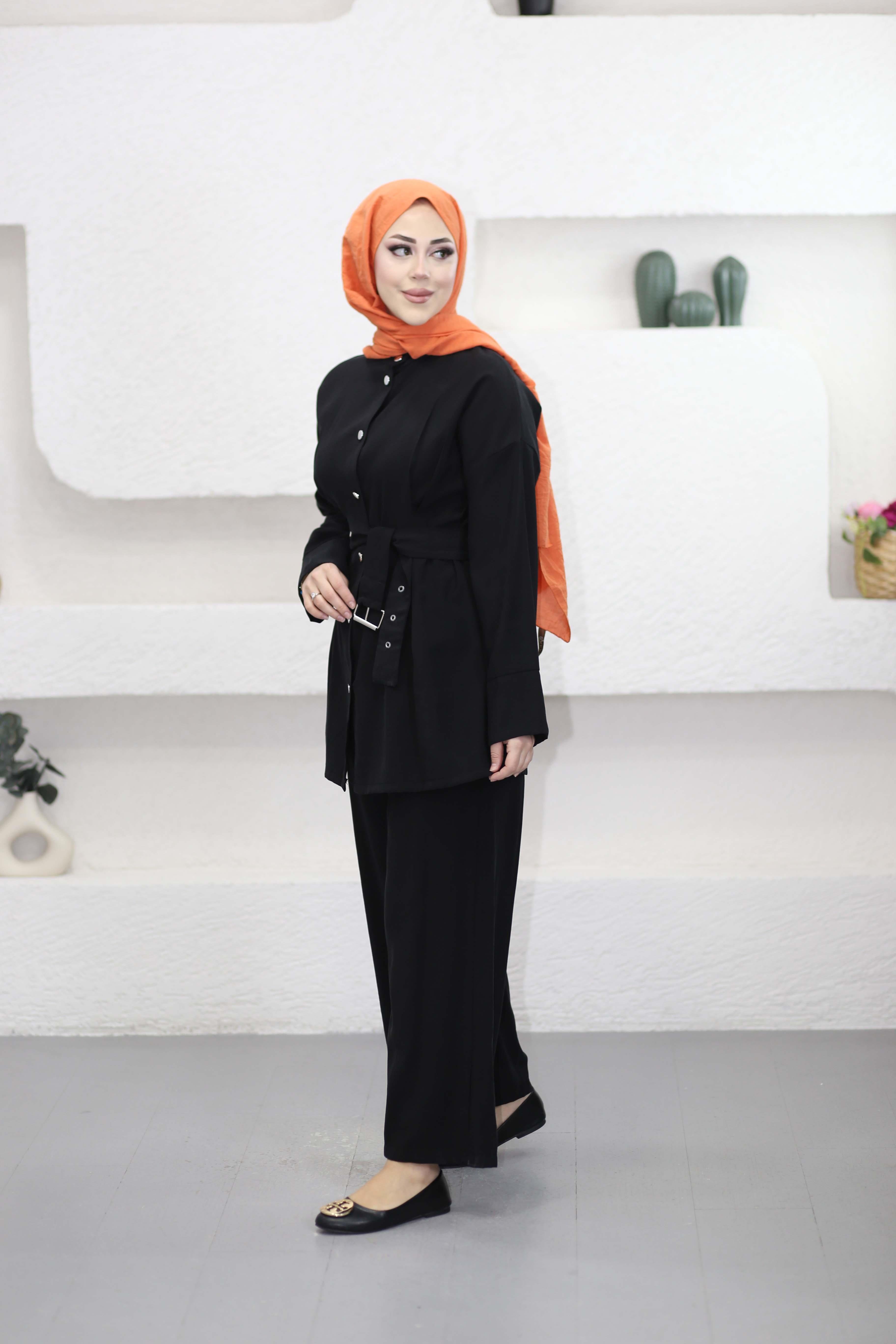 Ahsen Takım Siyah 22838