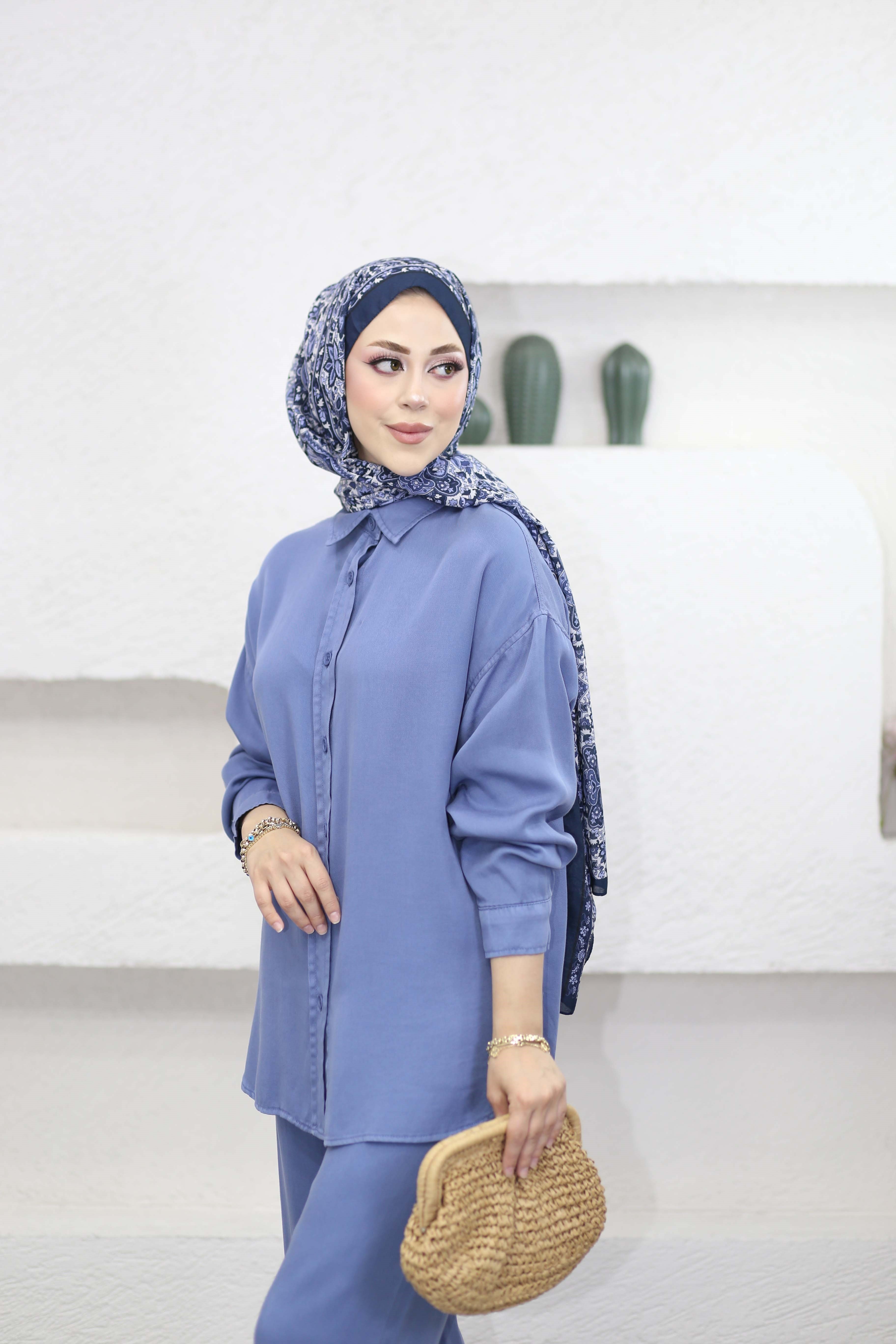 Sena Denim Takım Mavi 7415