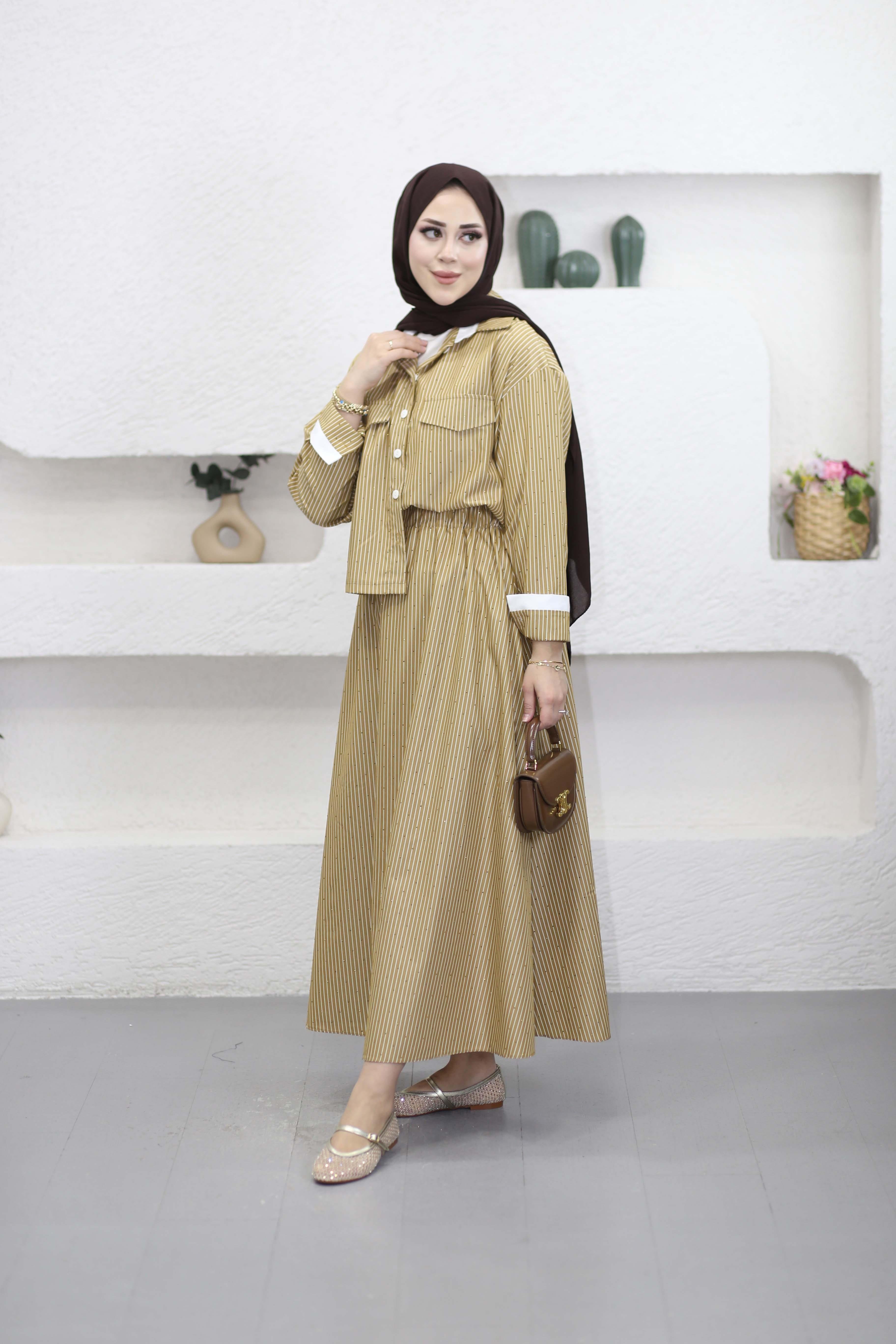 Çigili Shıne Takım Camel 2292