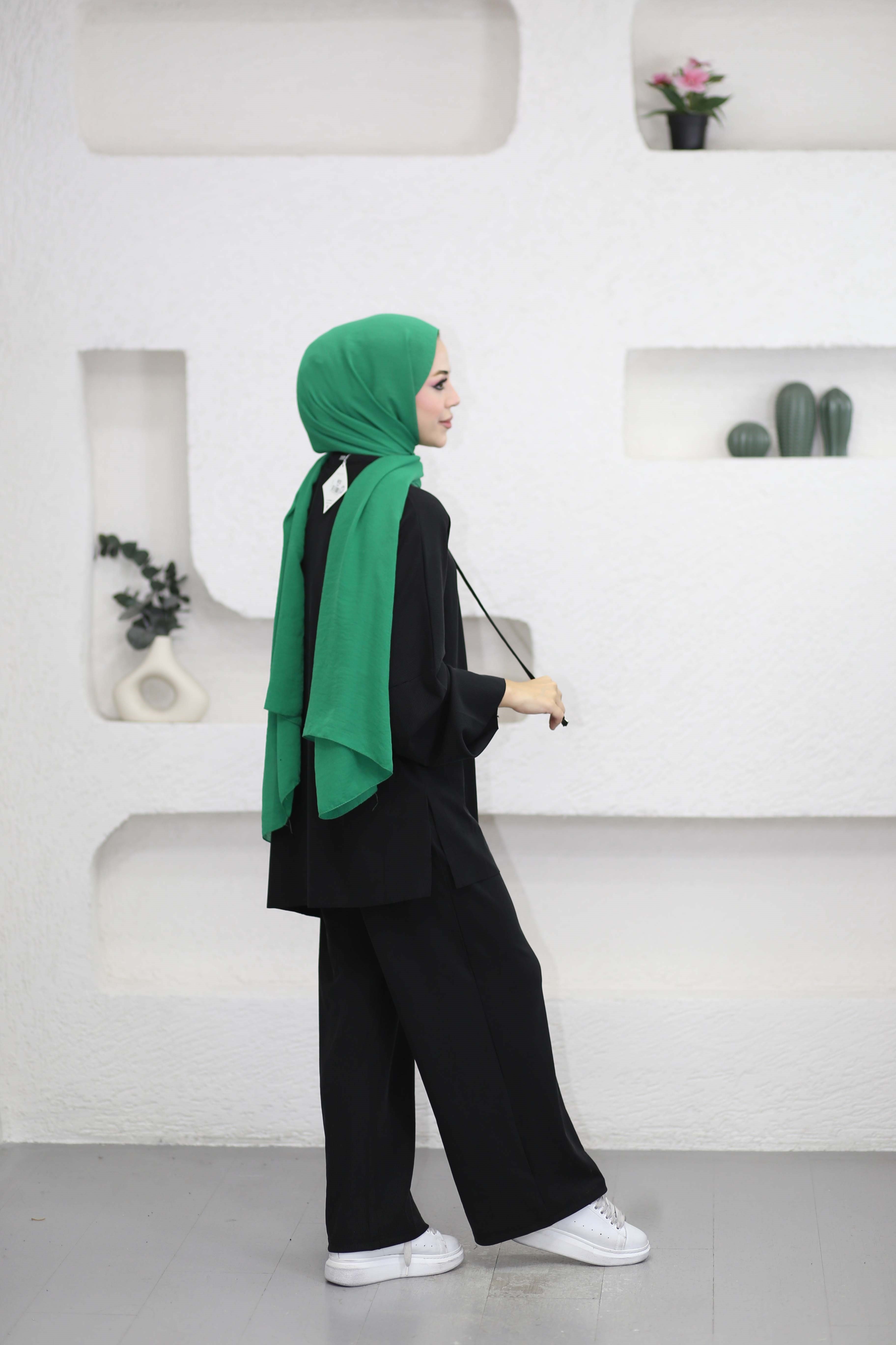 Fitilli Oysho Takım Siyah 6072