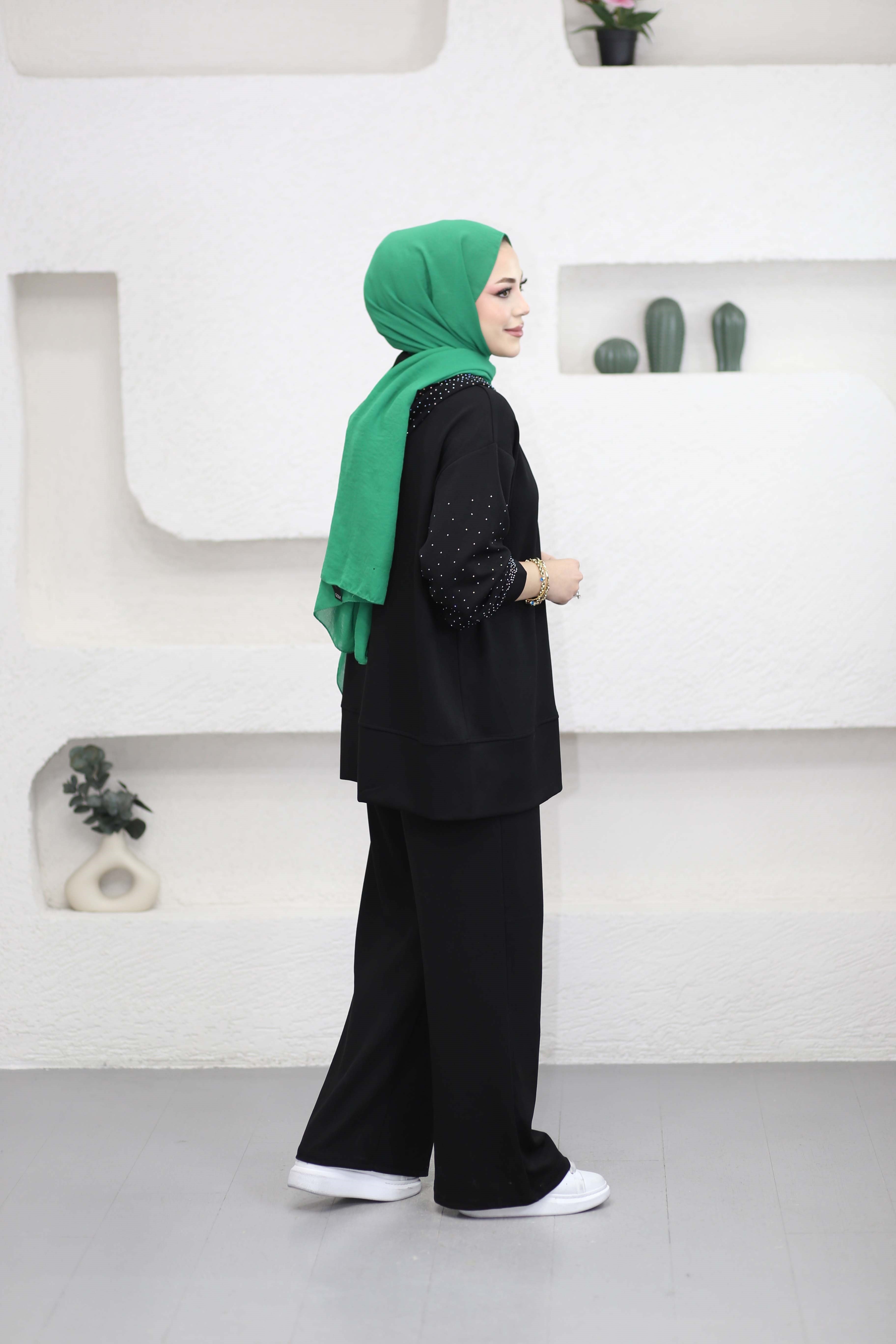 Parıltı Spor Takım Siyah 6375