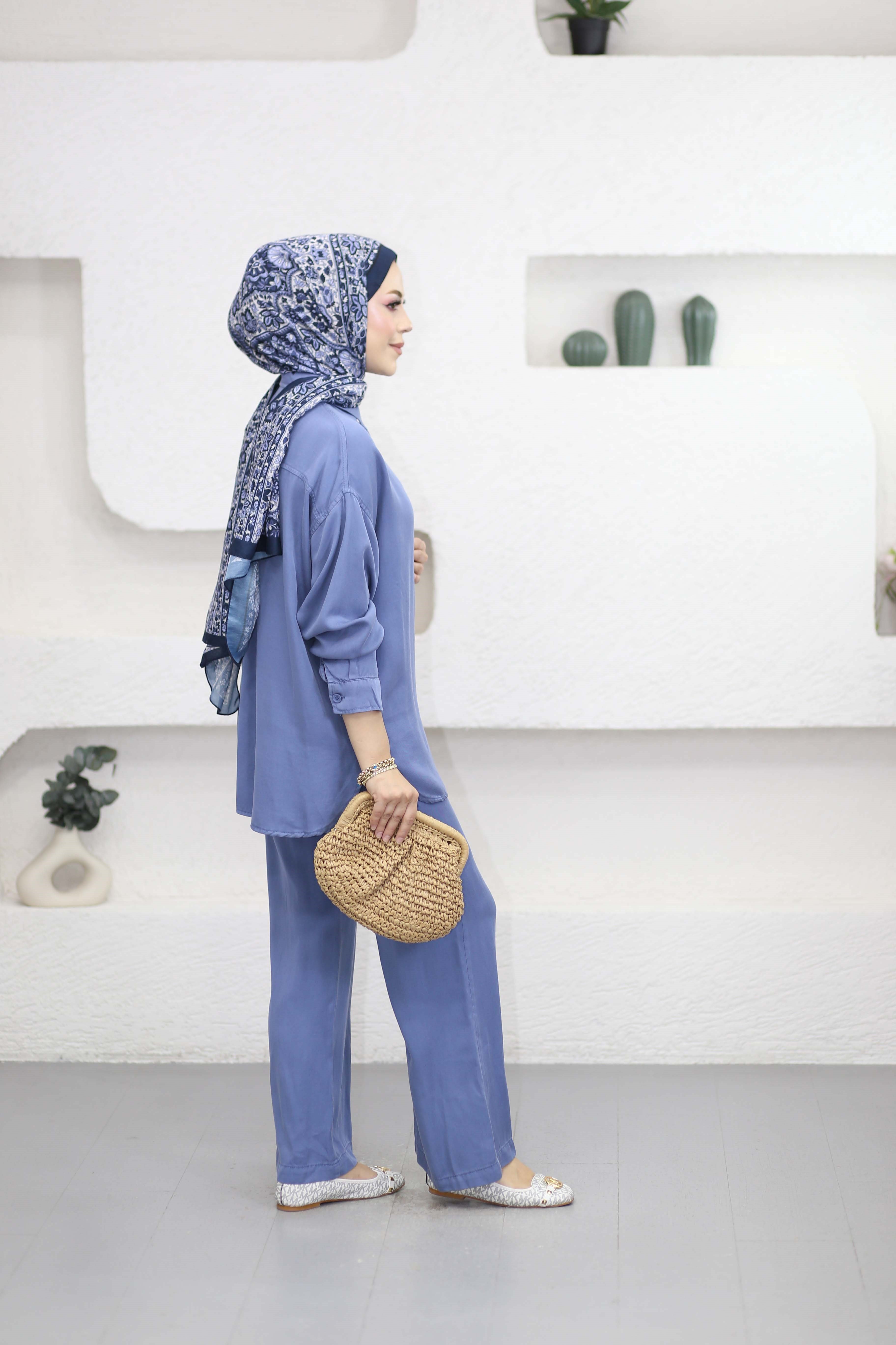 Sena Denim Takım Mavi 7415