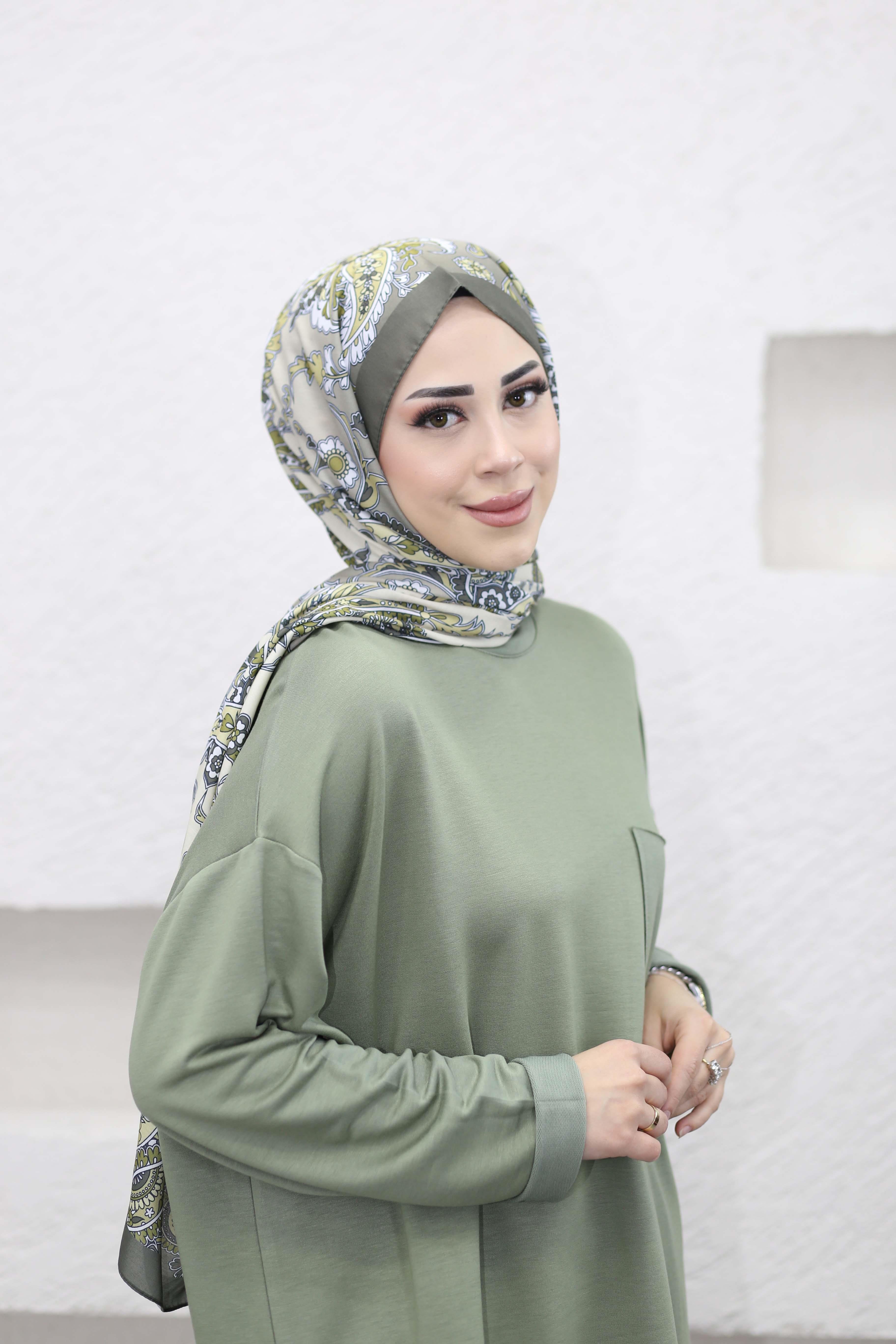 Cepli Penye Takım Çağla Yeşili 5710