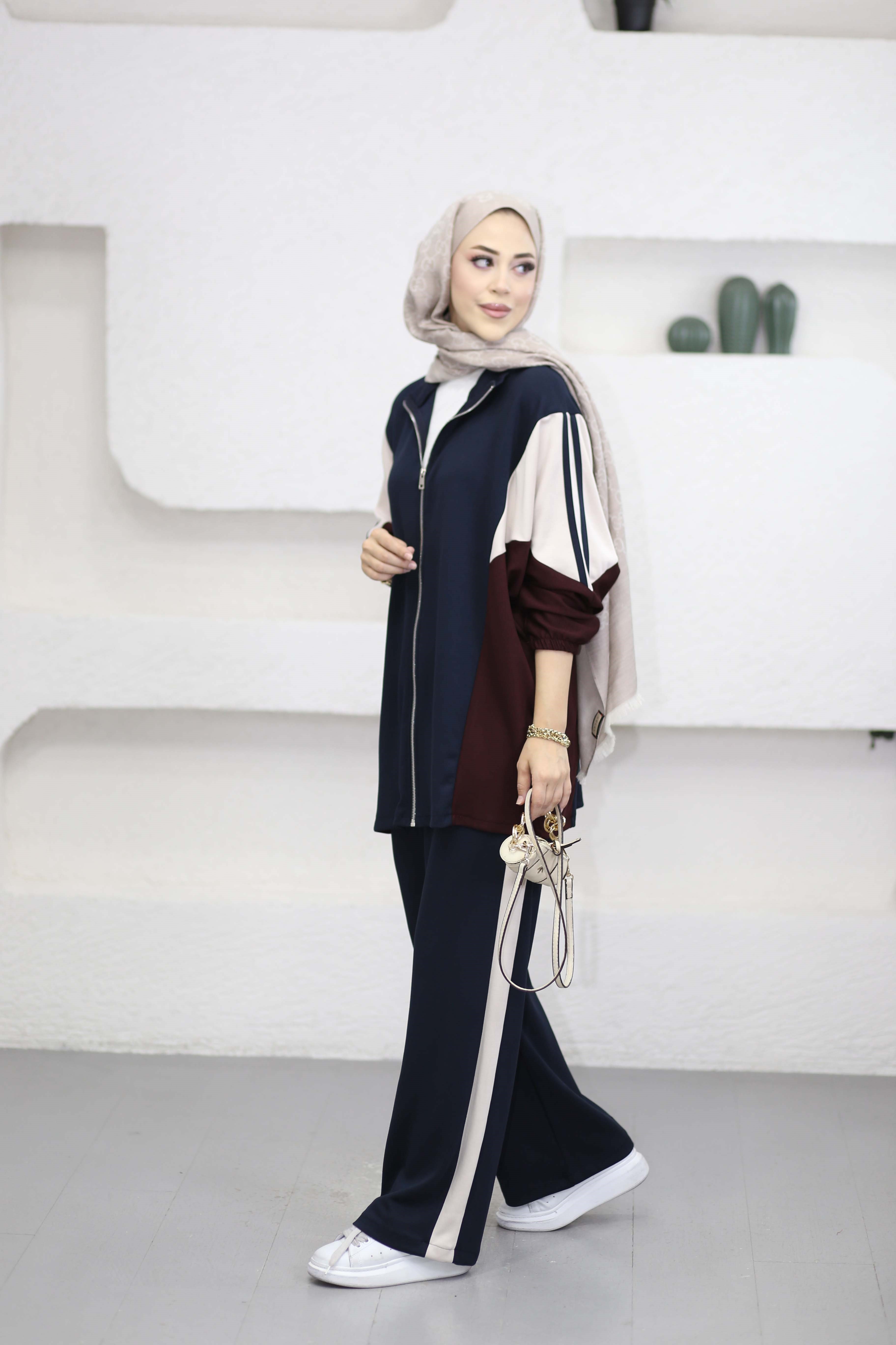 Milana Takım Lacivert 22919