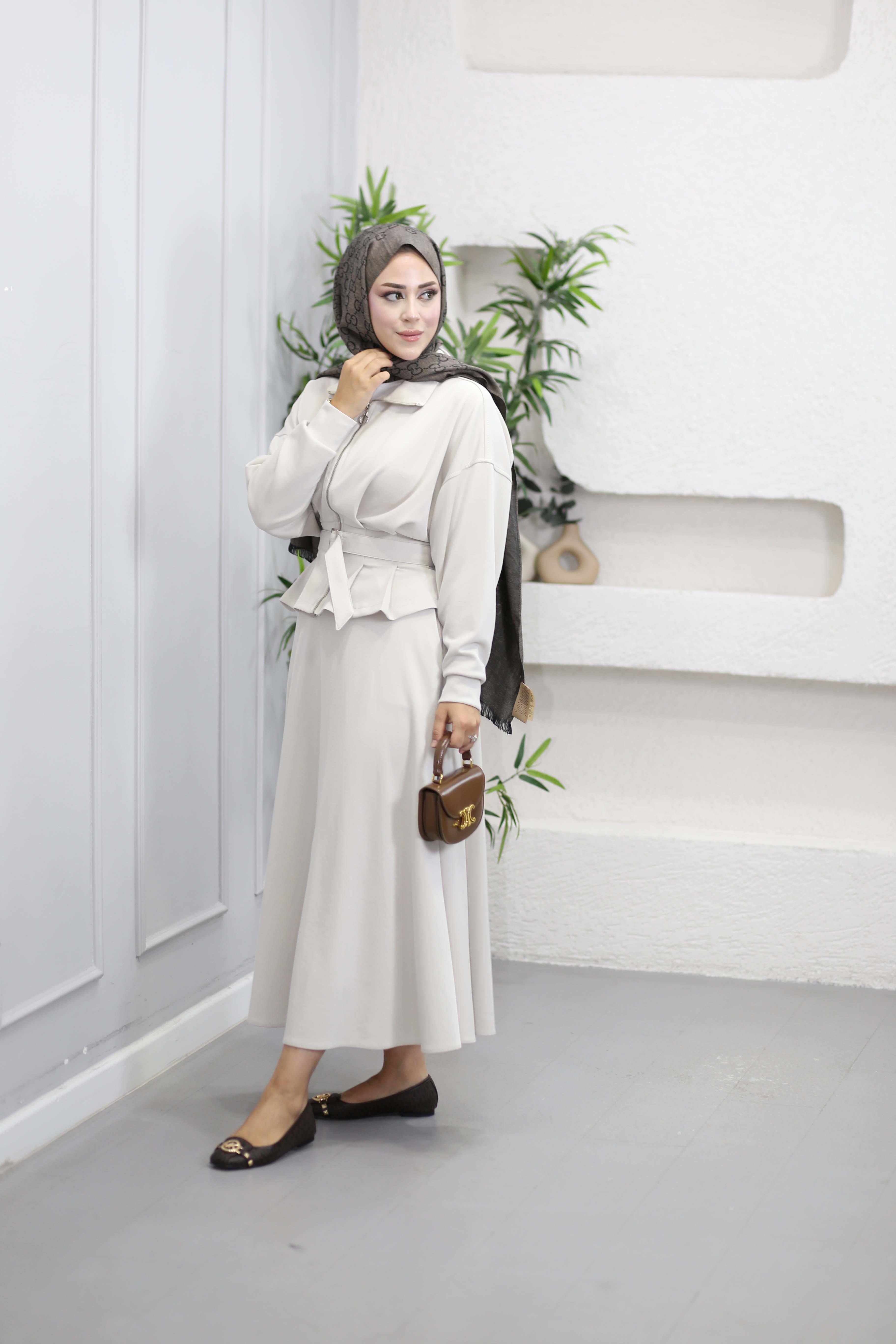 Oysho Muadil Takım Bej 8408