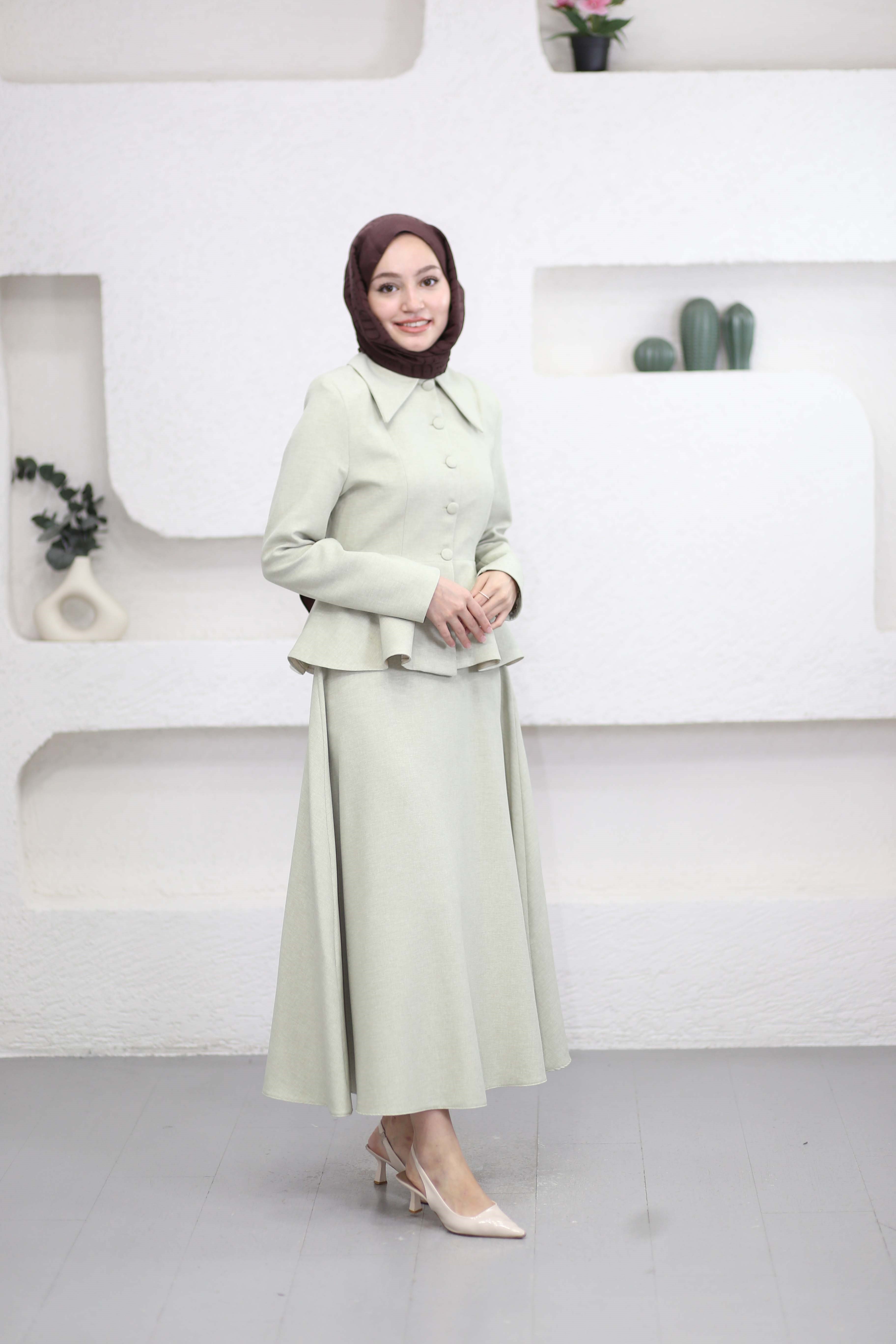Anna Takım Çağla Yeşili 3255