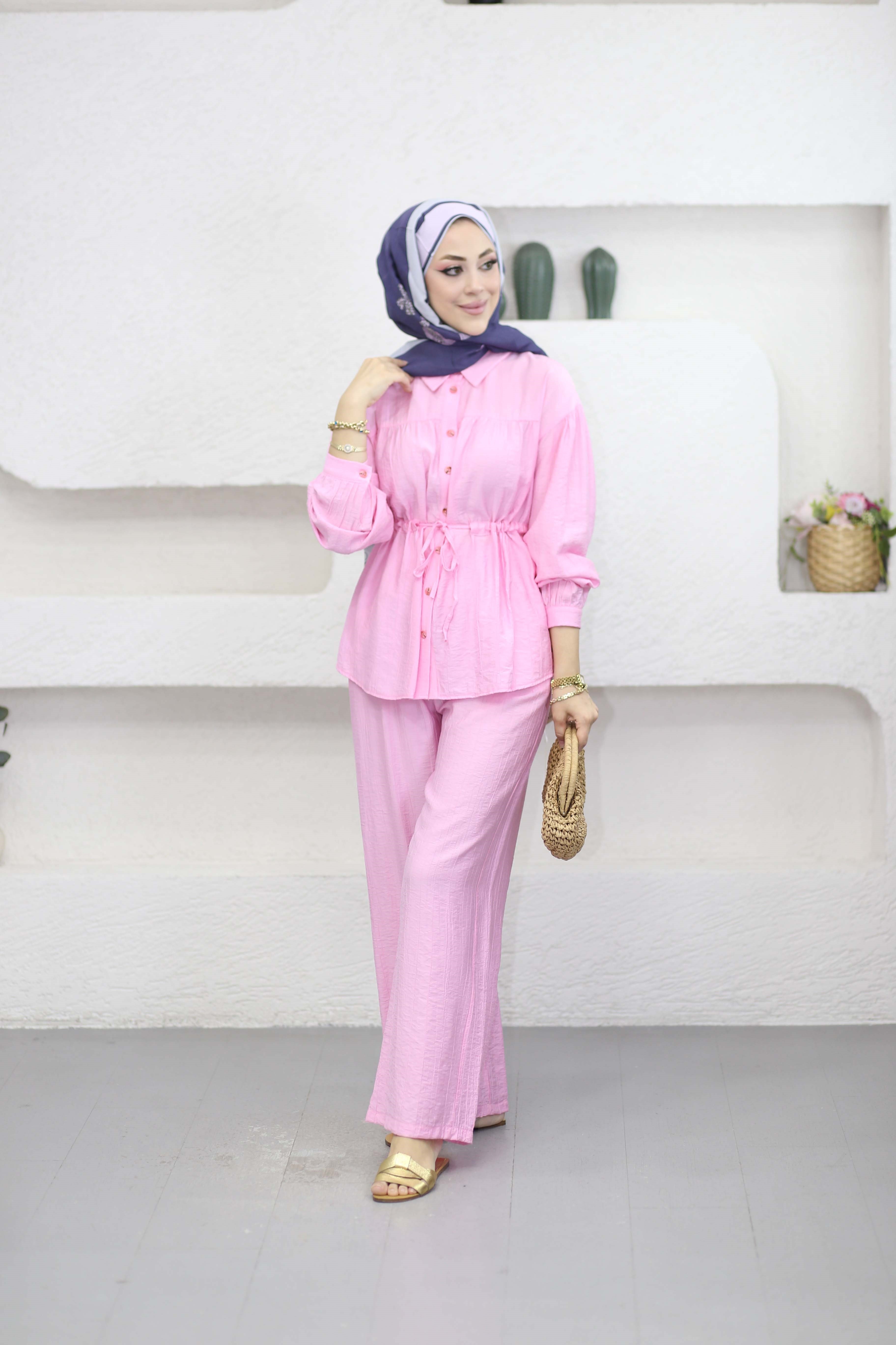 Zişan Takım Pembe 8221
