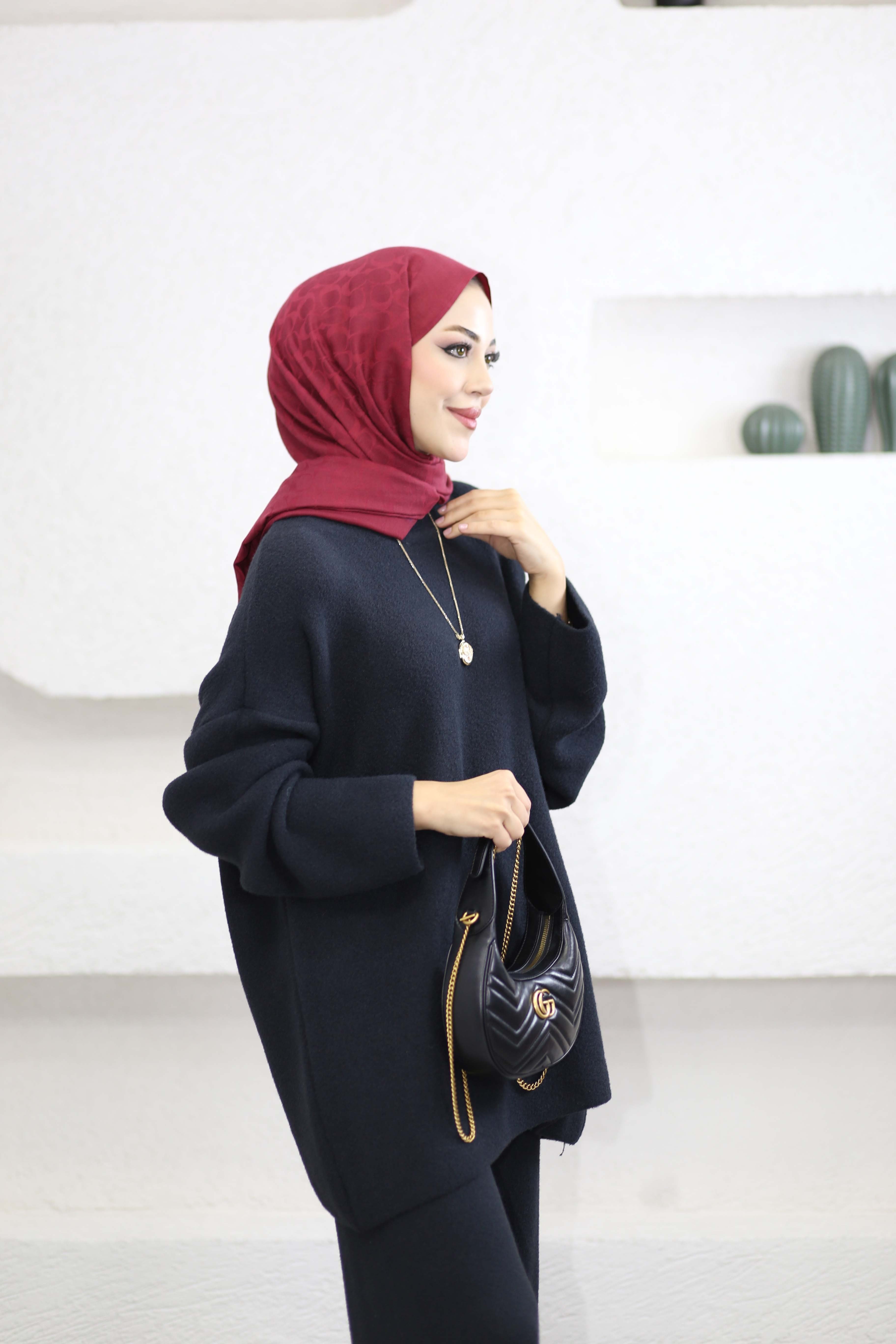 Dilşah Angora Takım Siyah 25650