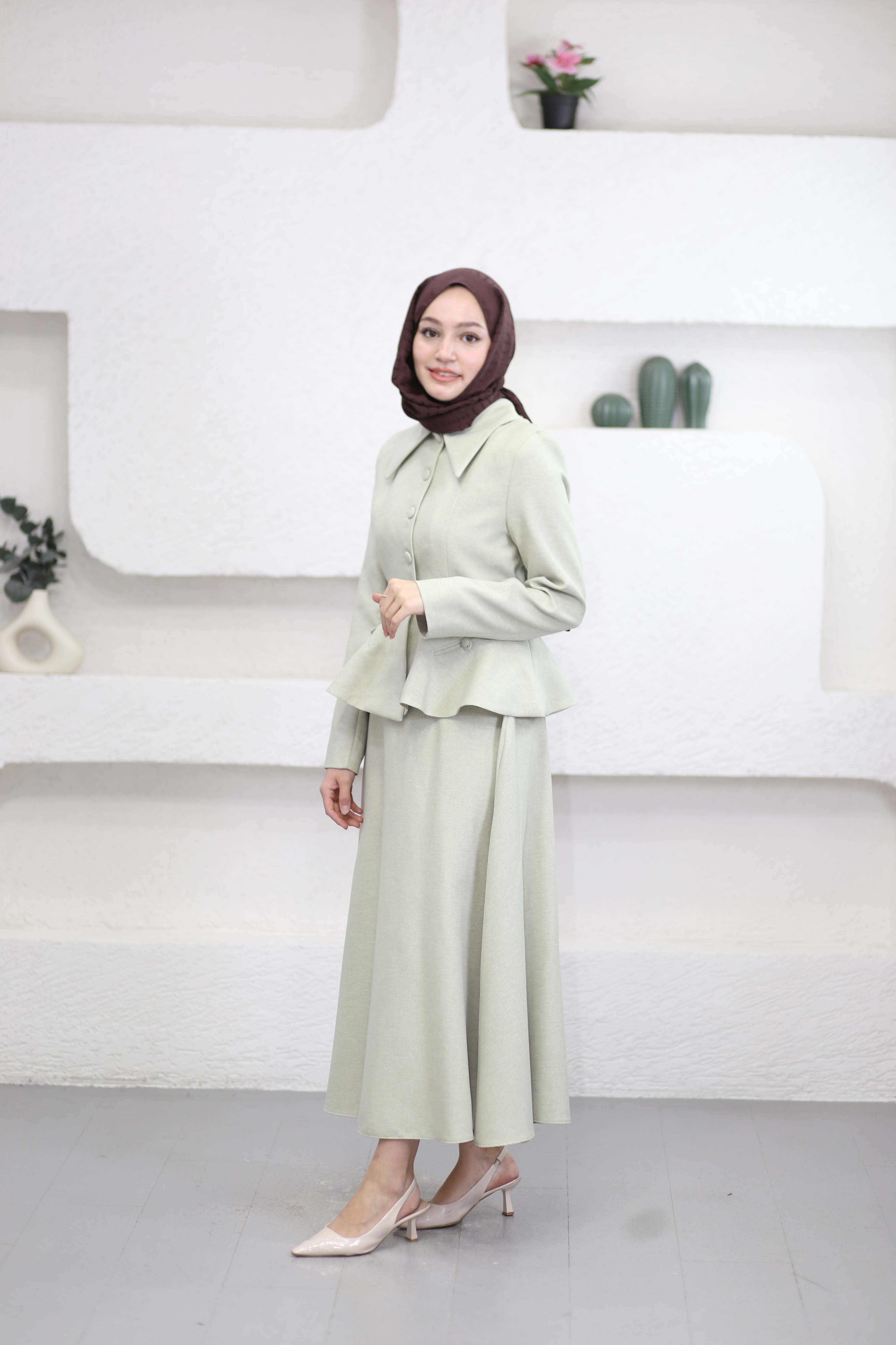 Anna Takım Çağla Yeşili 3255