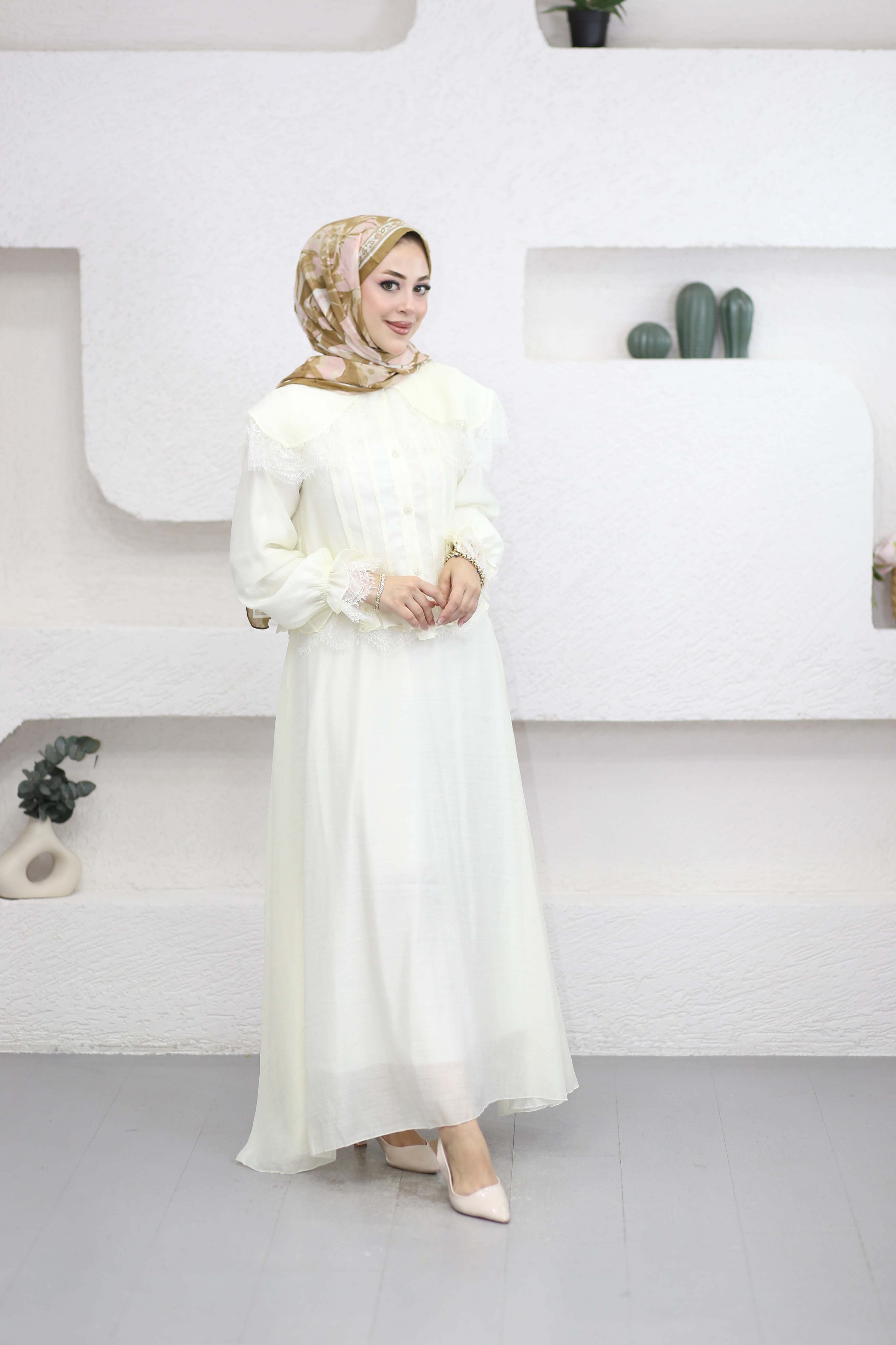 Fraya Takım Bej 8661