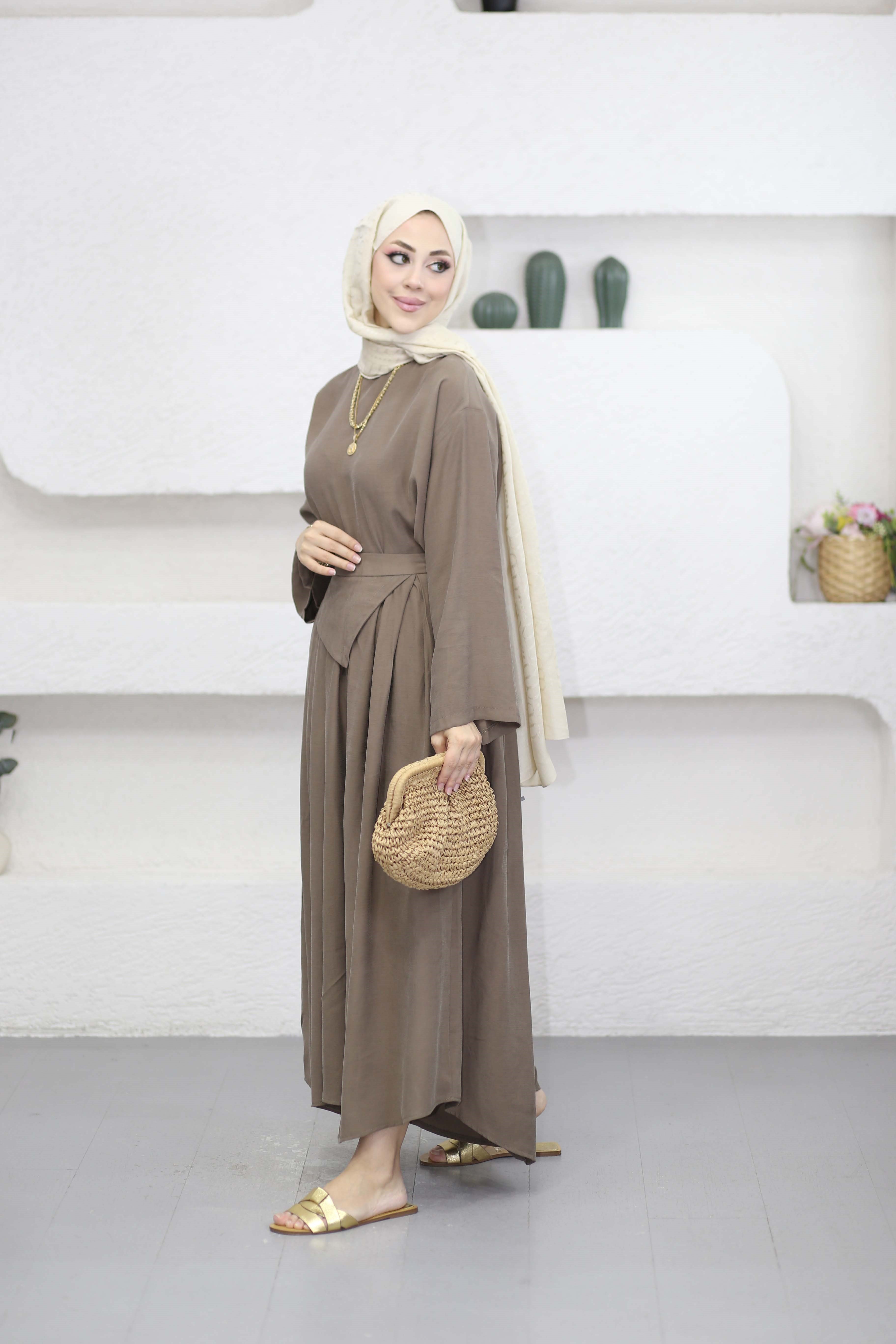 Nua Keten Takım Cappuccino 2415