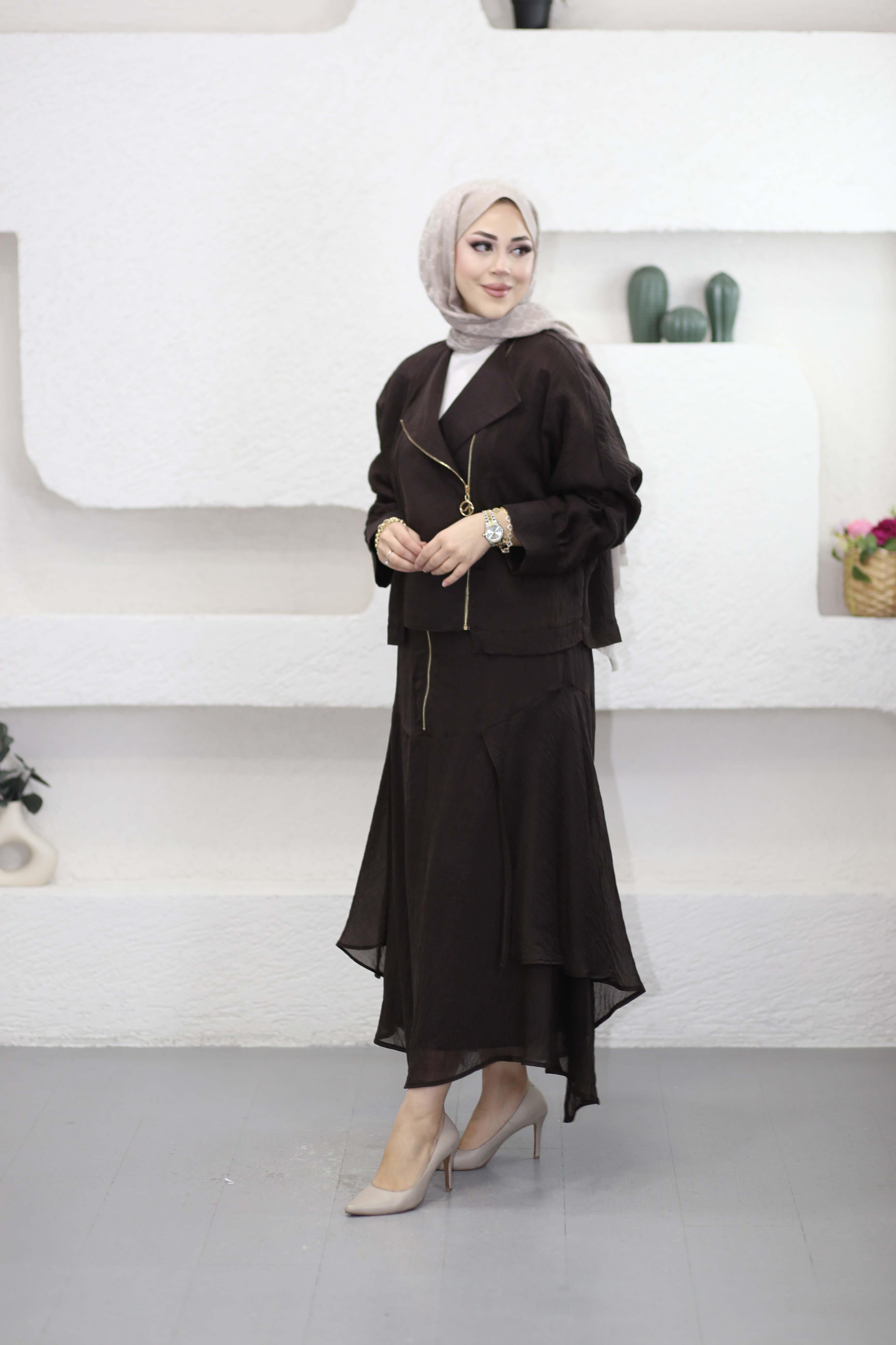 Stella Takım Kahverengi 1460