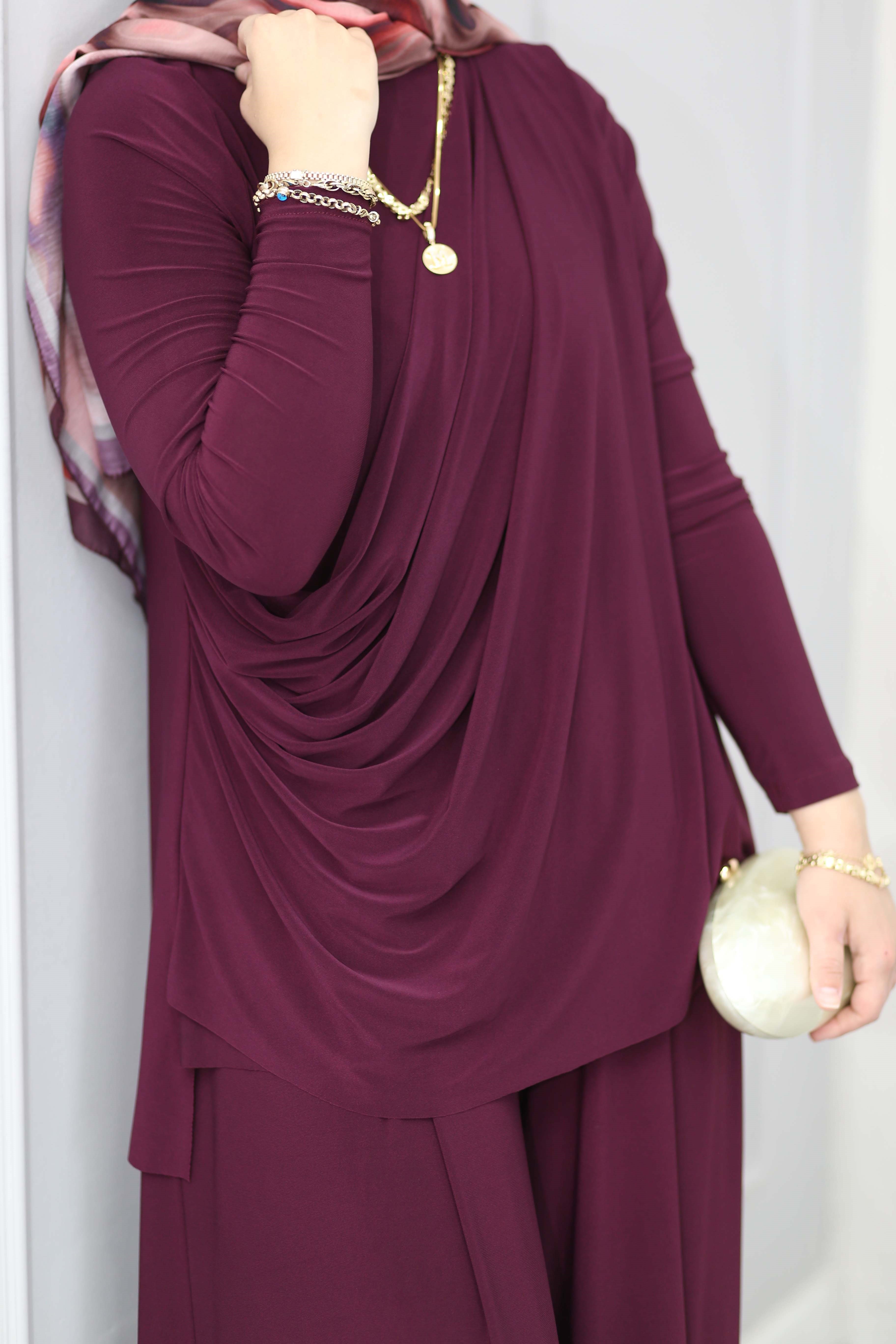 Asude Sandy Takım Mürdüm 0947