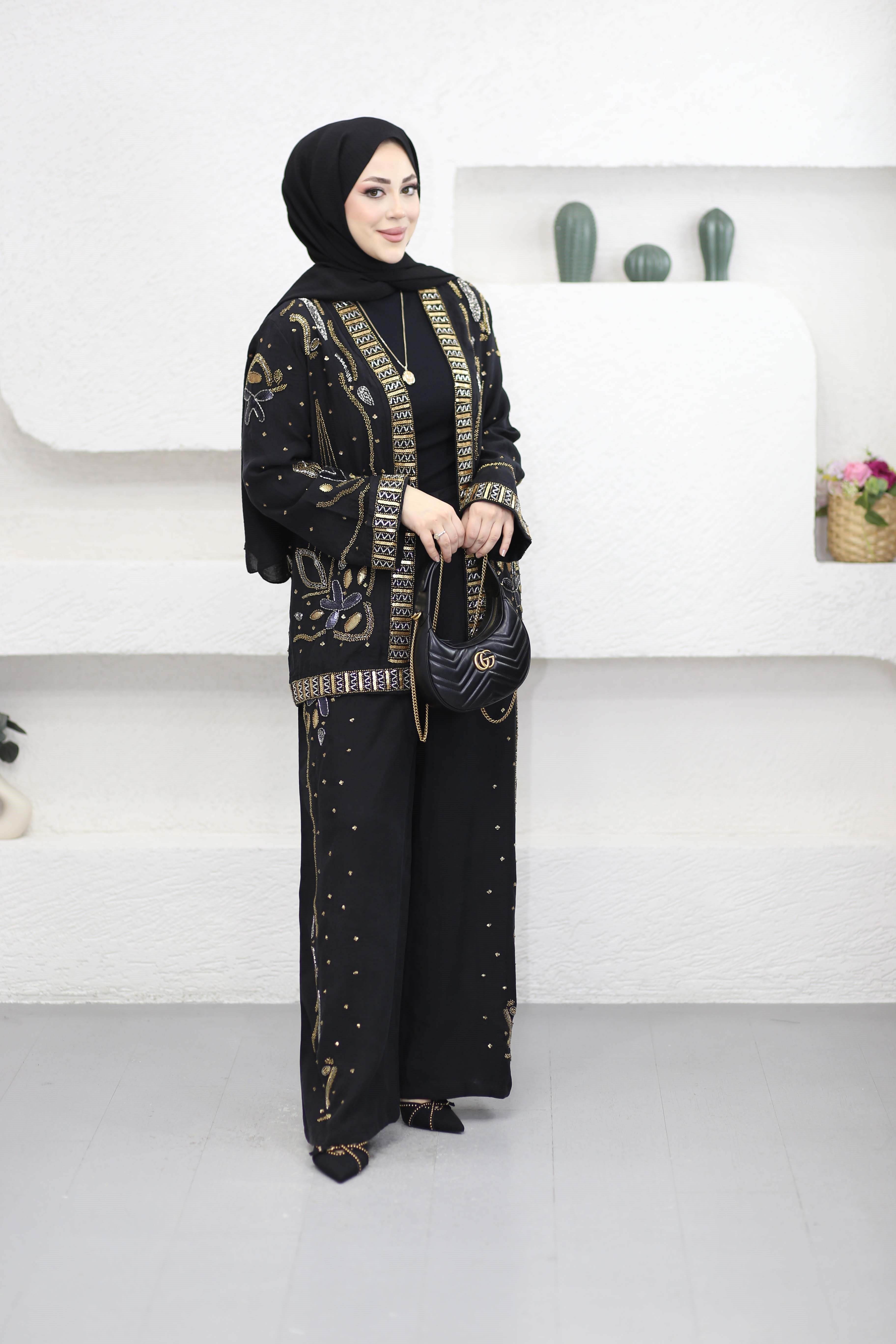 Sharm Takım Siyah 34839