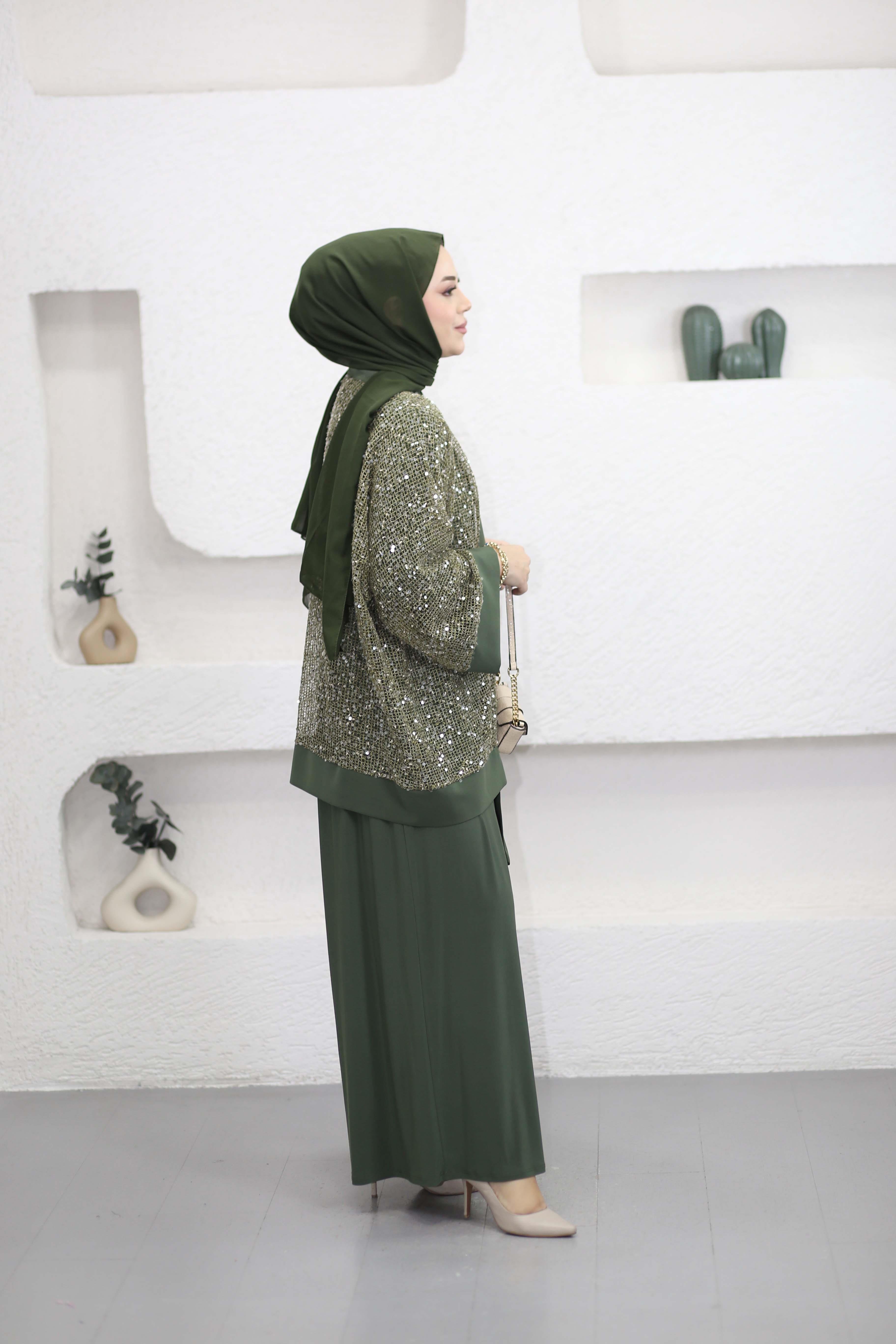 Premium Stil Takım Yeşil 6492