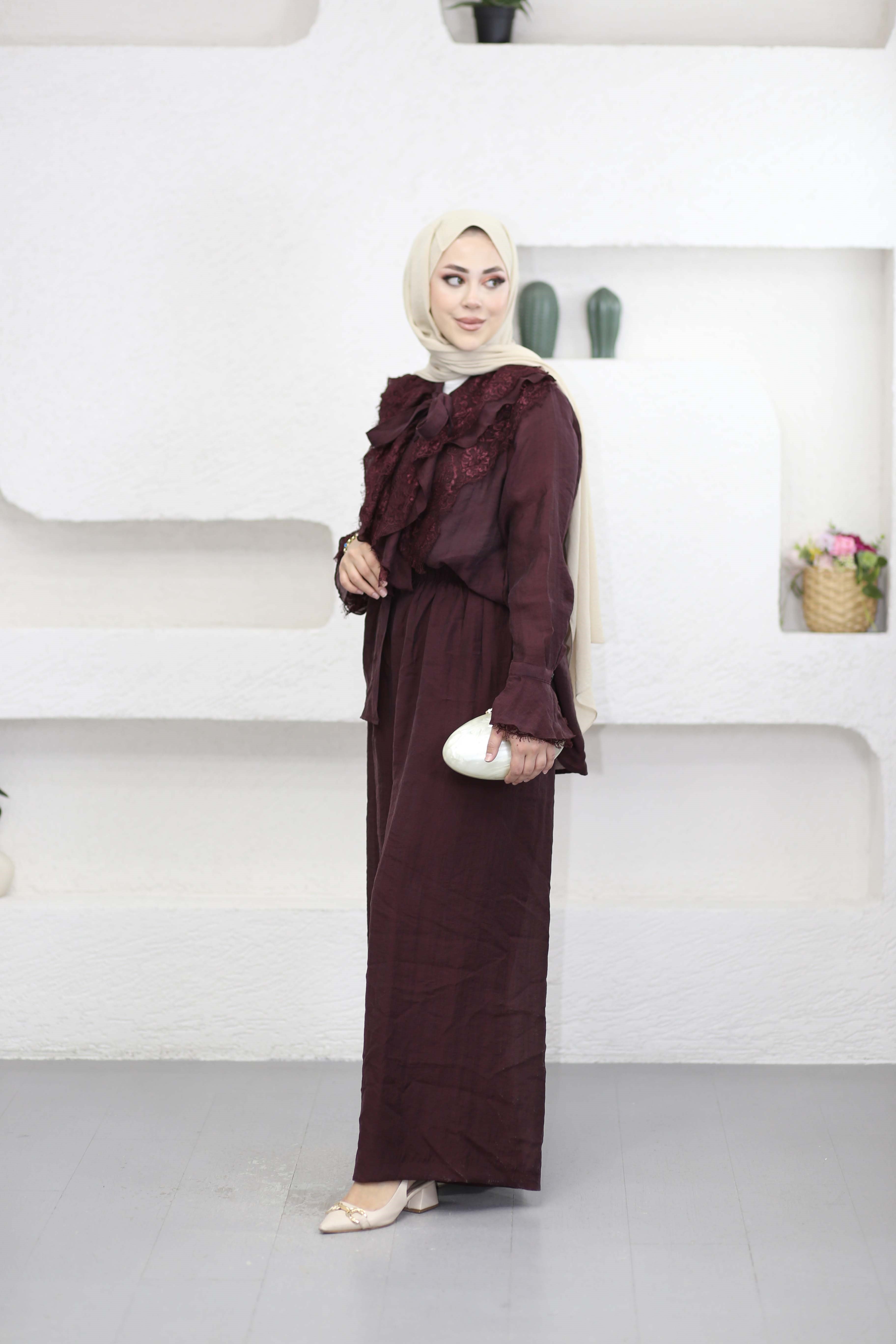 Çalıkuşu Takım Bordo 5325