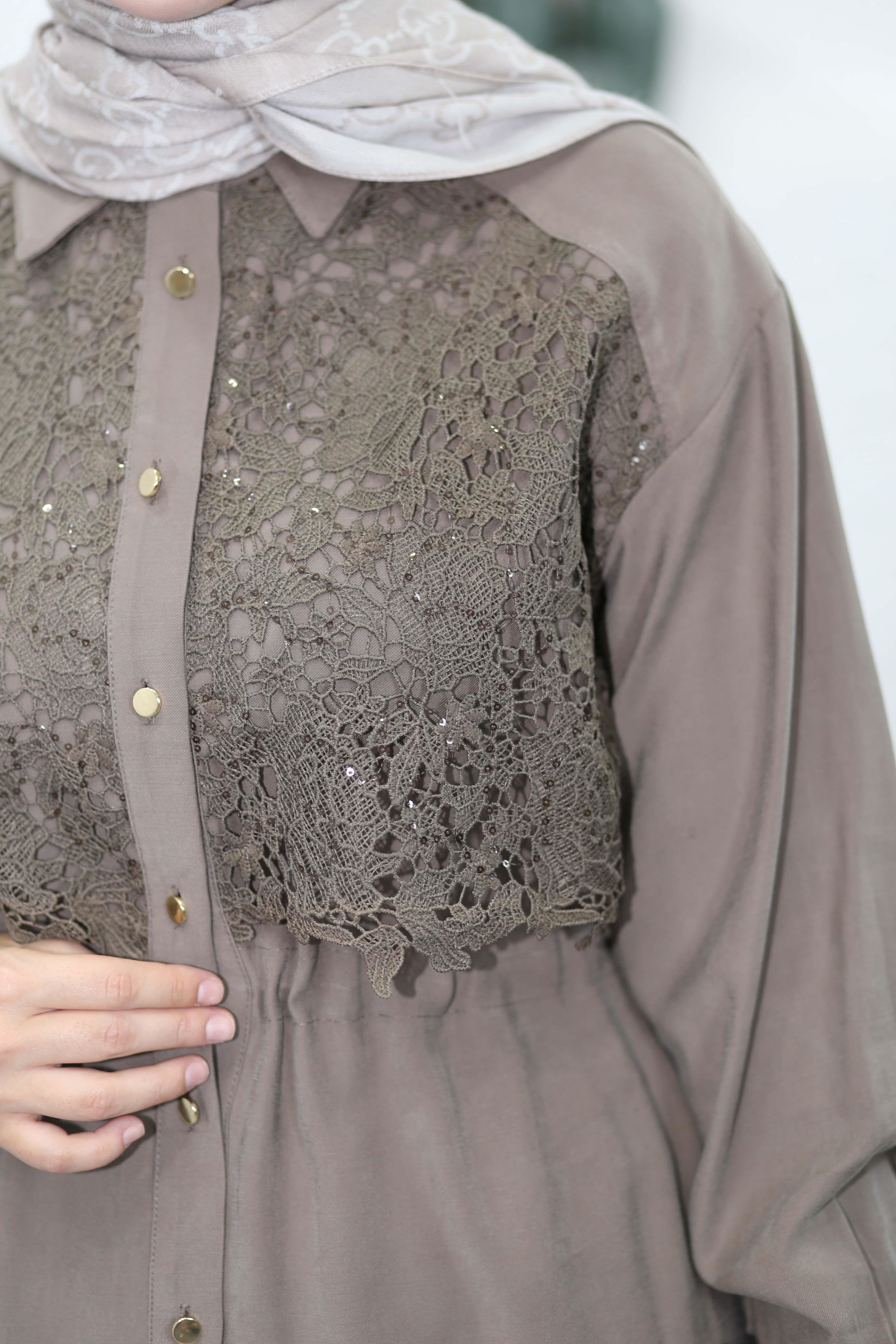 Güpür Takım Latte 1394