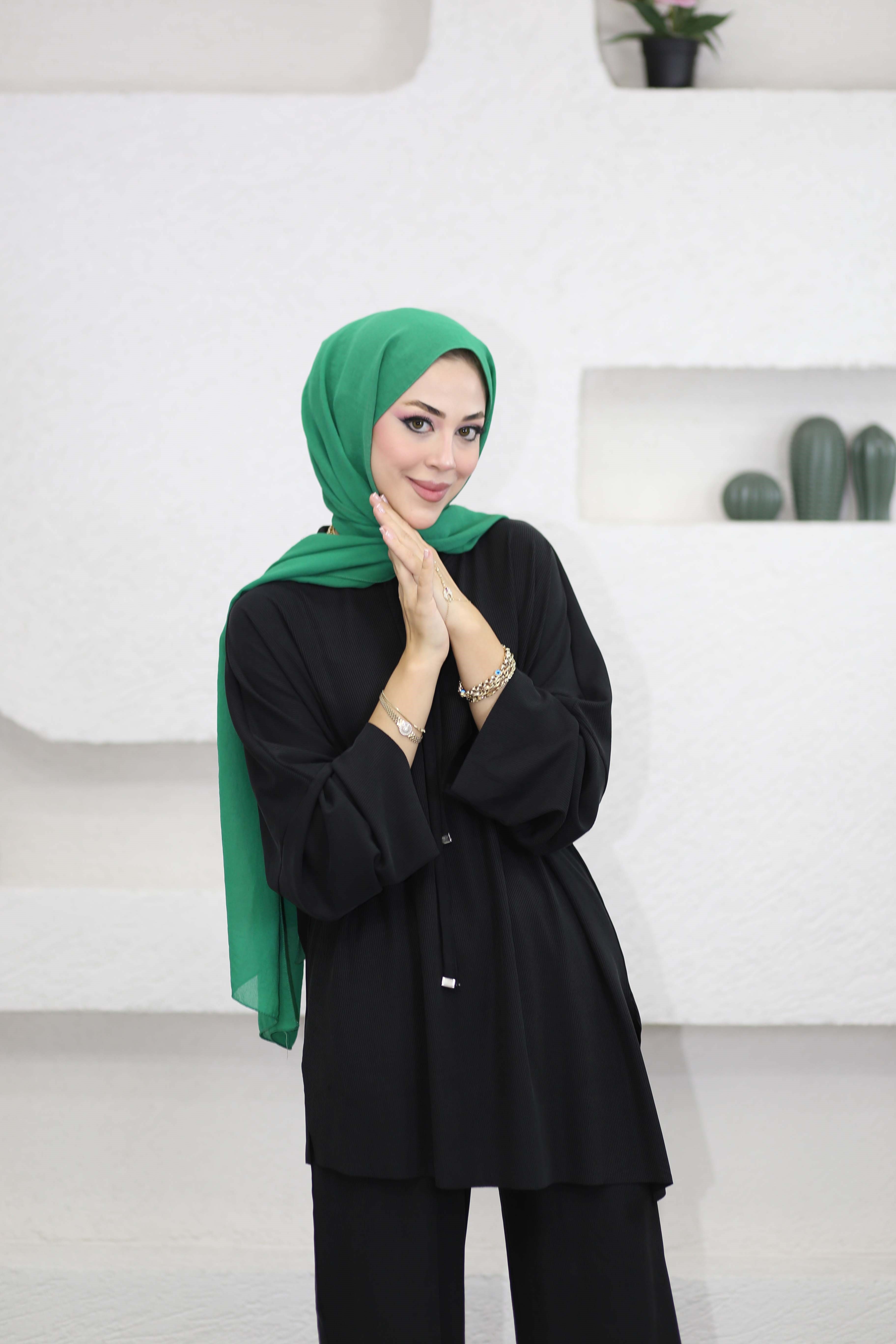 Fitilli Oysho Takım Siyah 6072