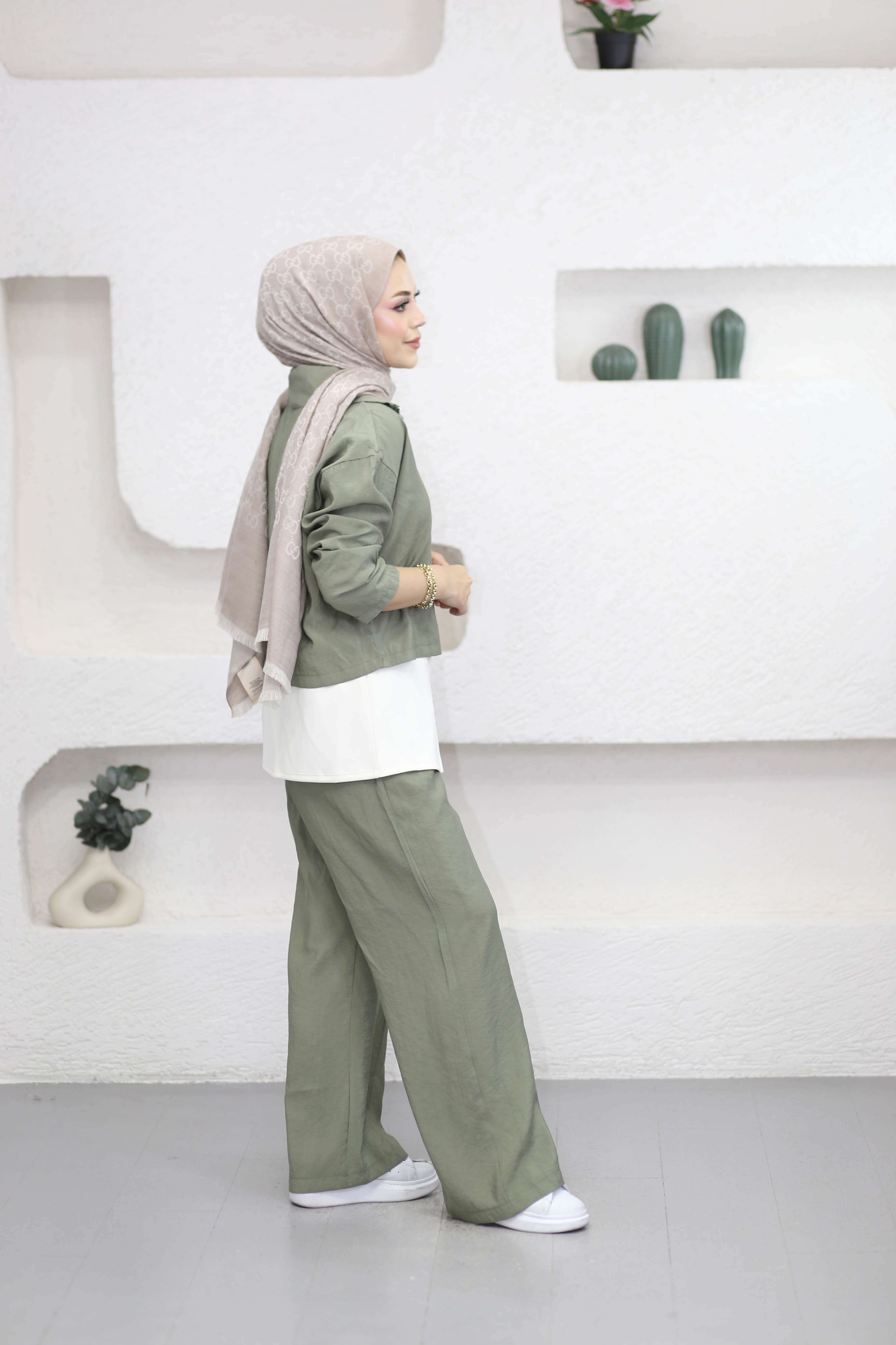 Penye İçlikli Takım Haki 22881