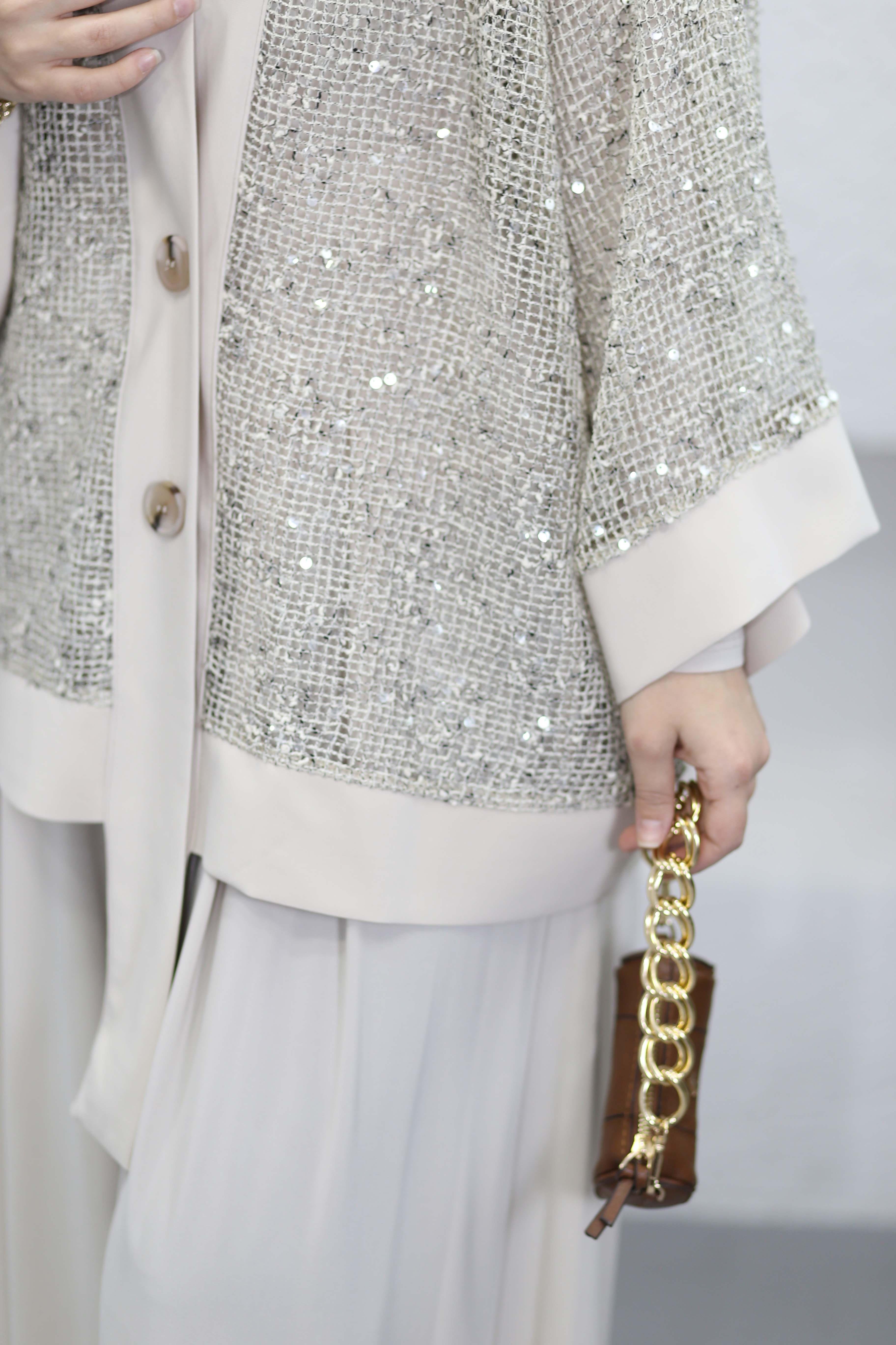 Premium Stil Takım Bej 6492