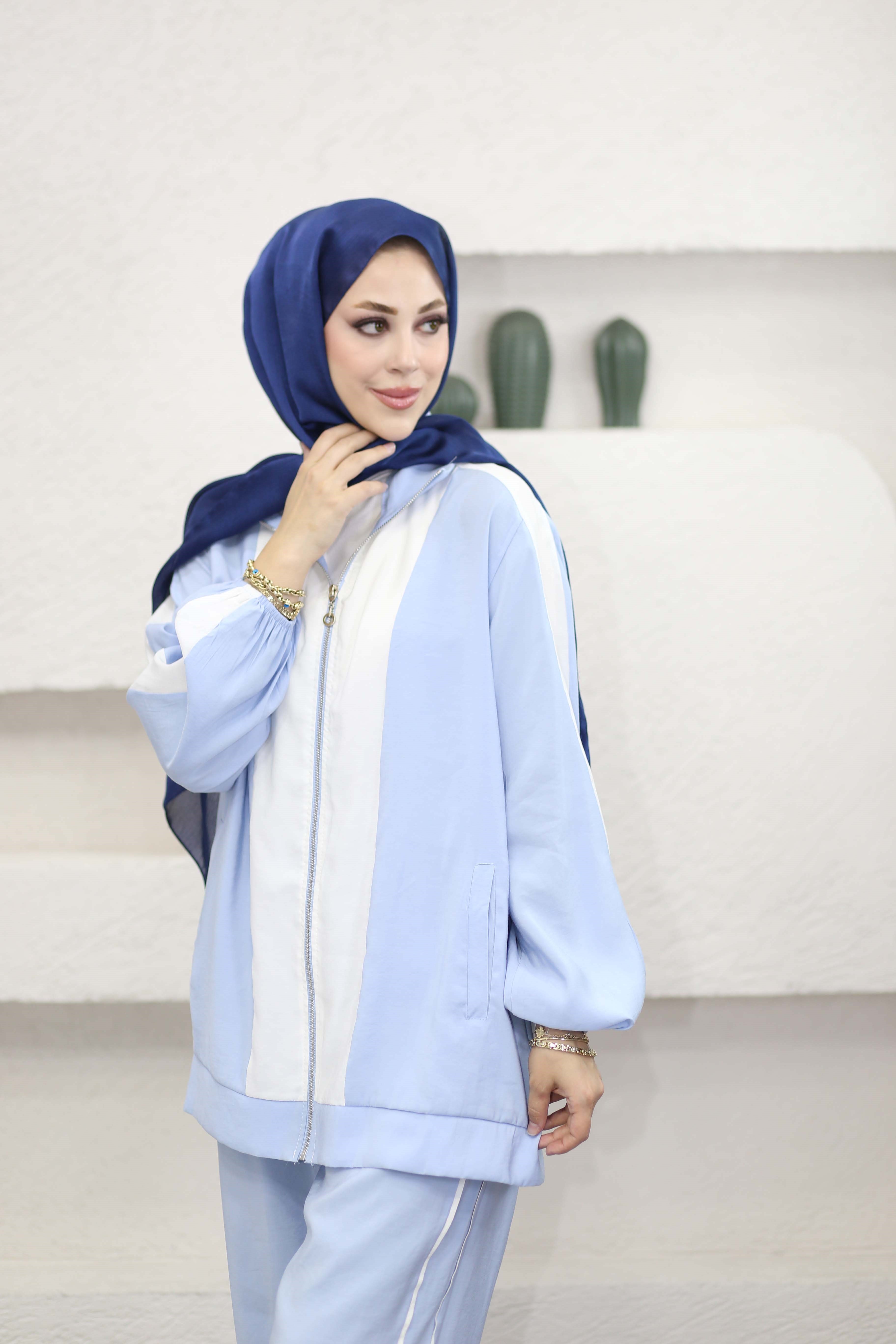 Semira Takım Bebe Mavi 22895