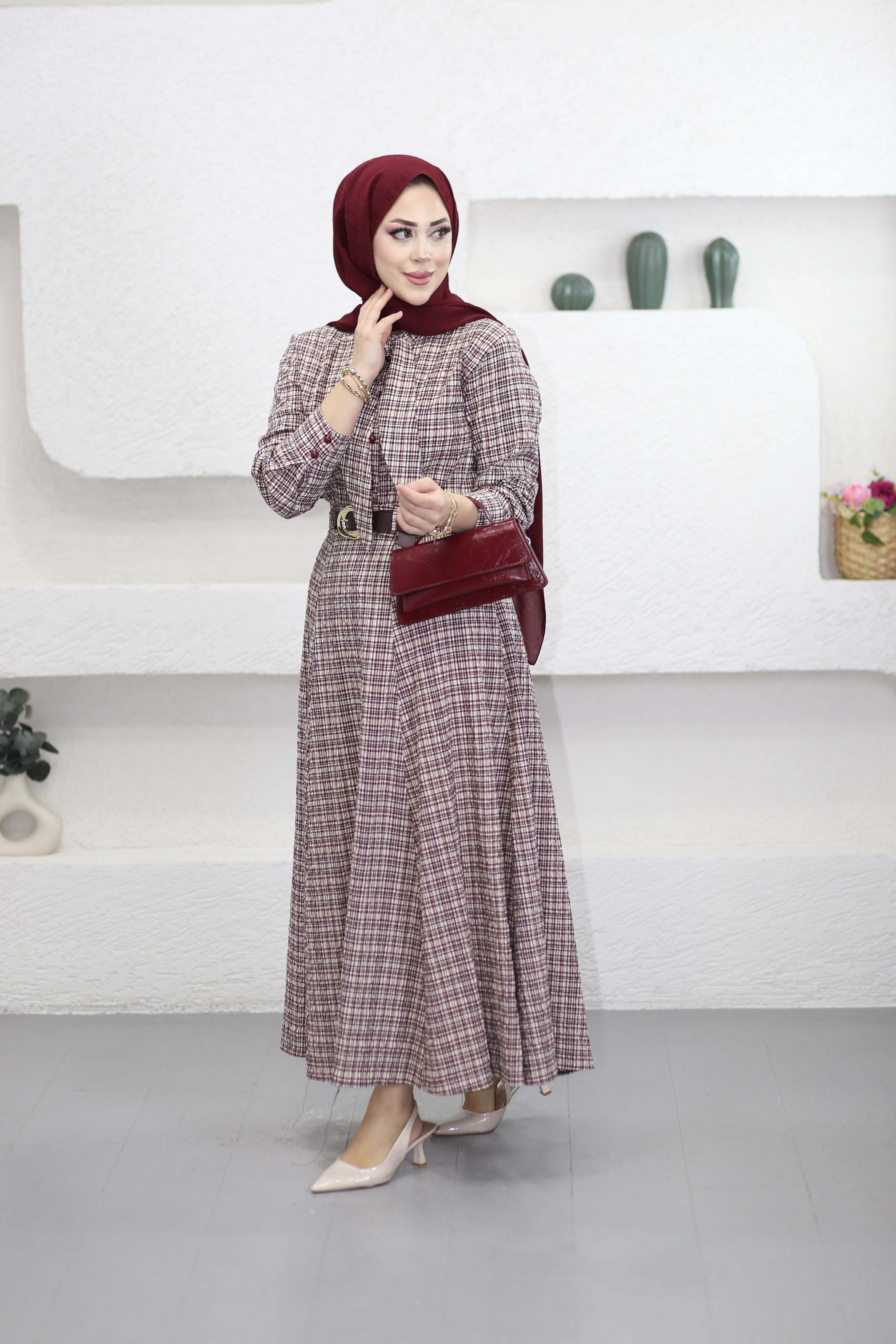Brümcük Ekose Takım Bordo 2287