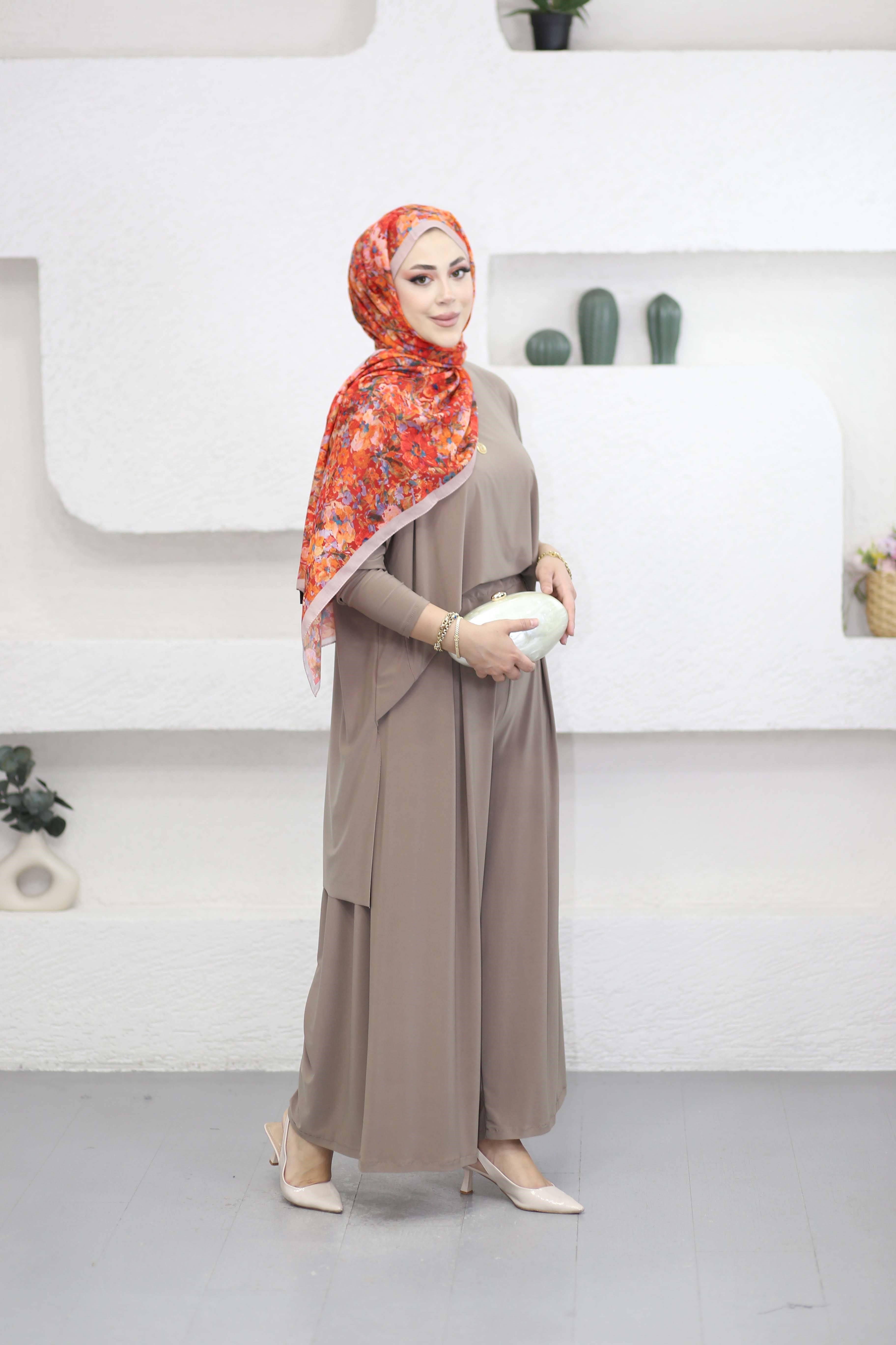 Basıc Sandy Takım Vizon 0940