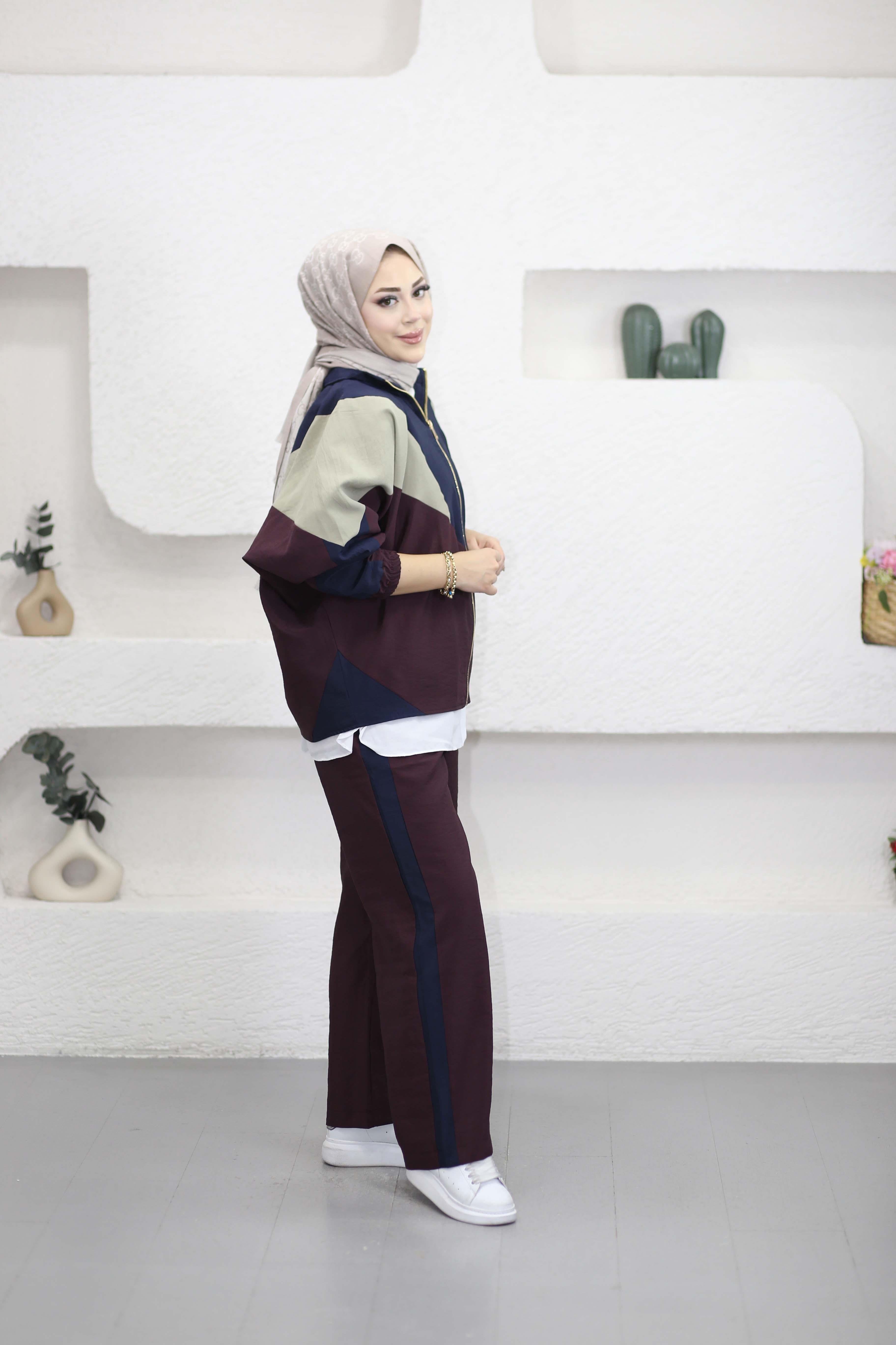 Renkli Paraşüt Takım Mürdüm 2294