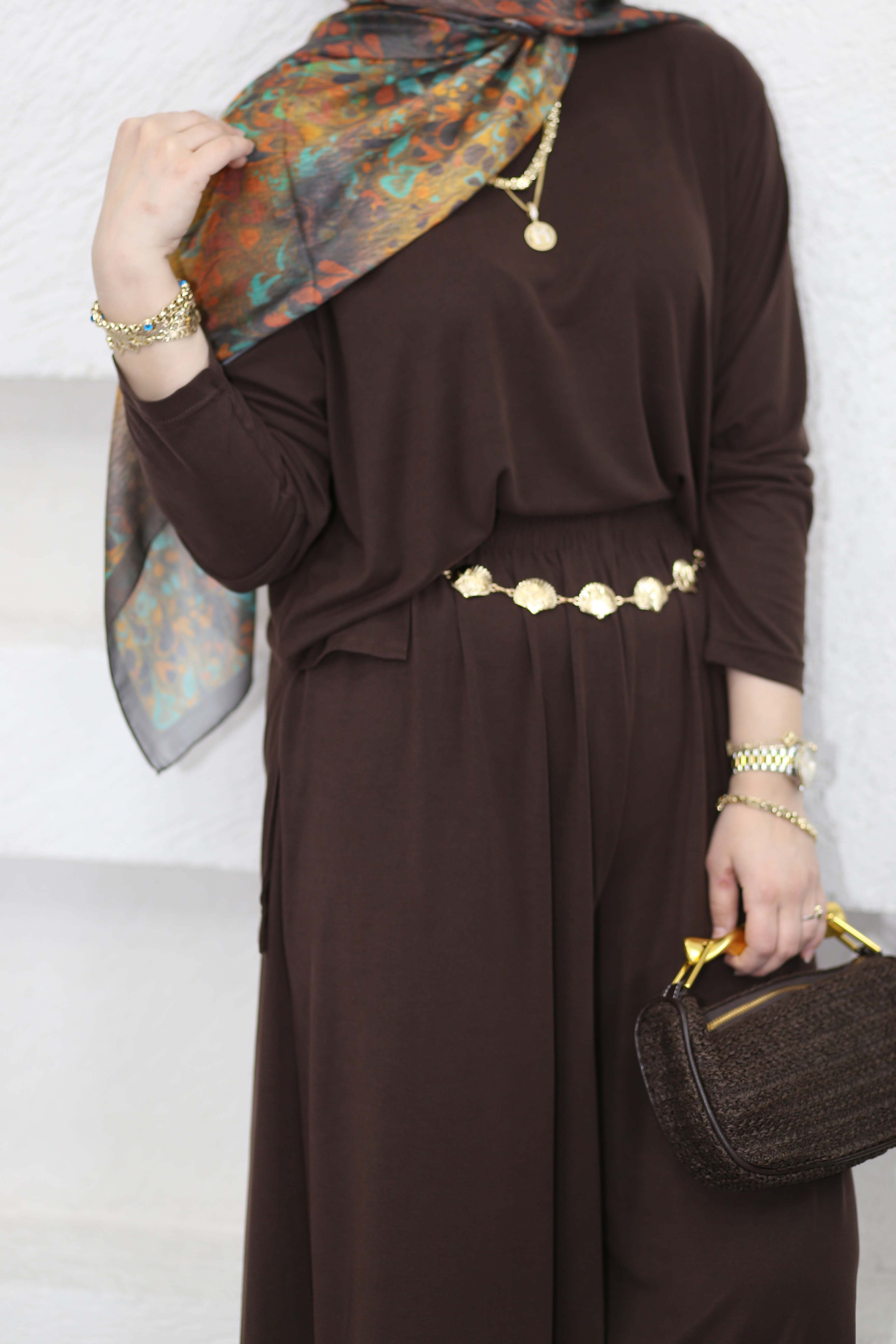 Bol Paça Oysho Takım Kahverengi 5712