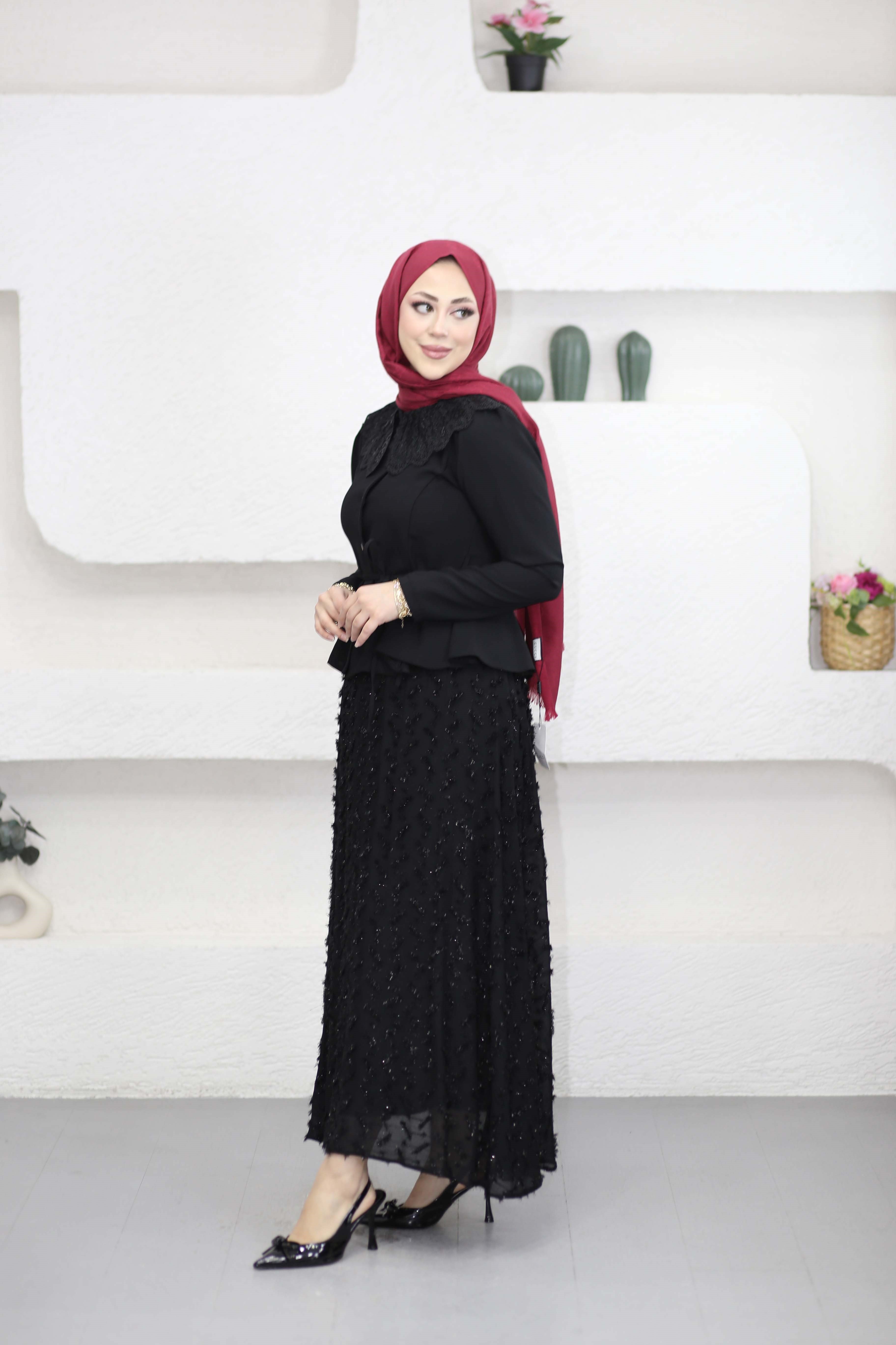 Mabel Takım Siyah 7287