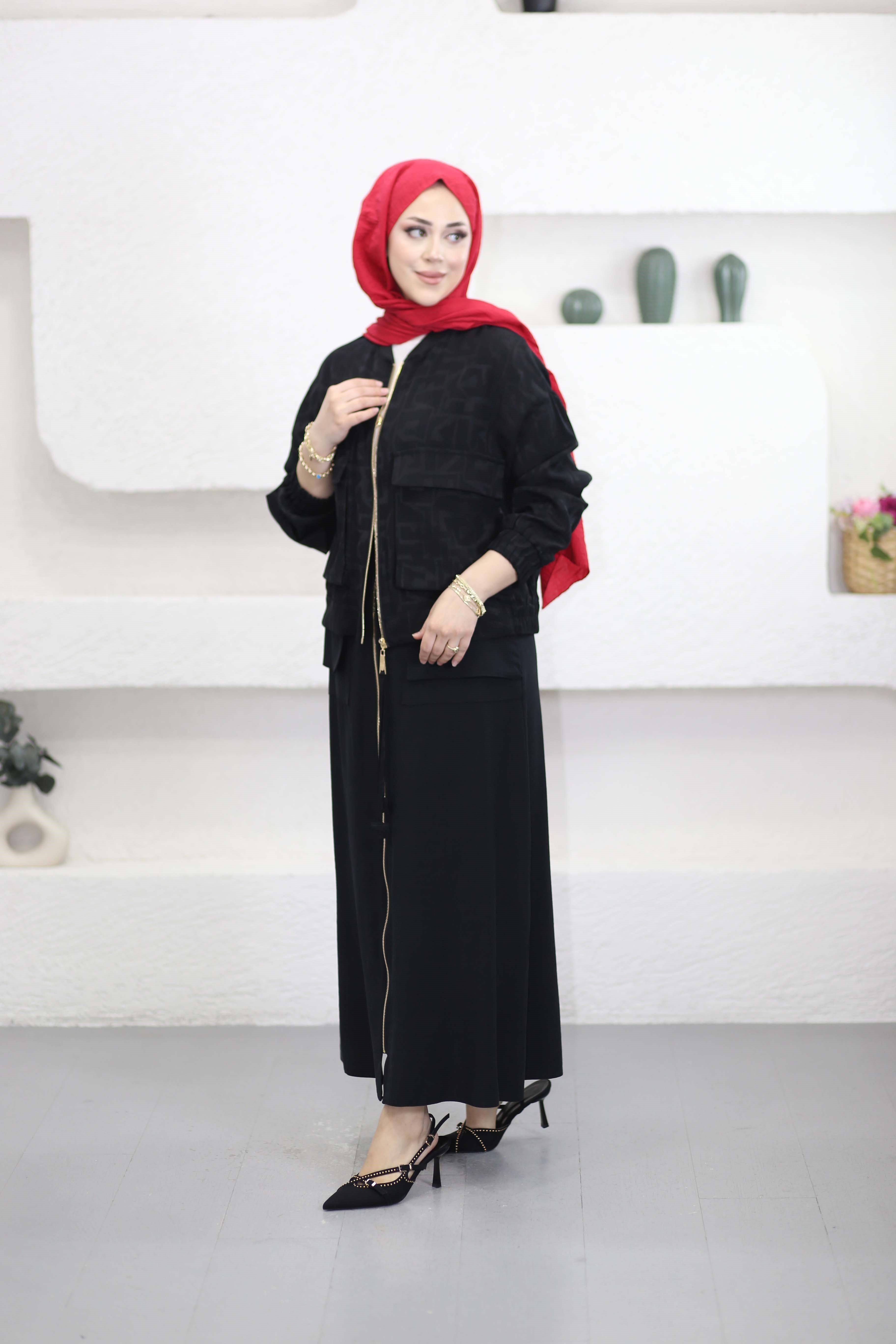 Demet Etek Takım Siyah 1454