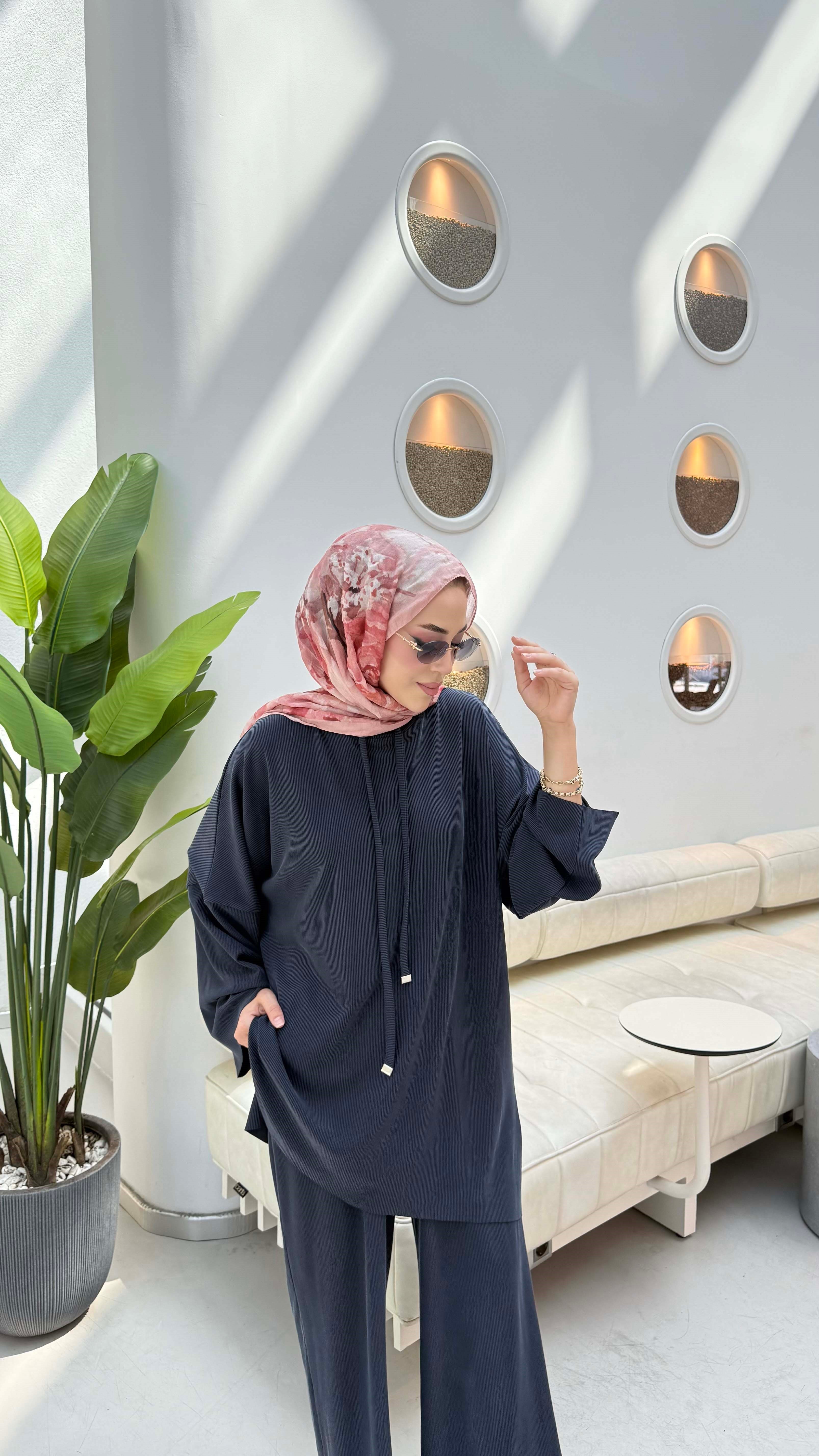 Fitilli Oysho Takım Lacivert 6072