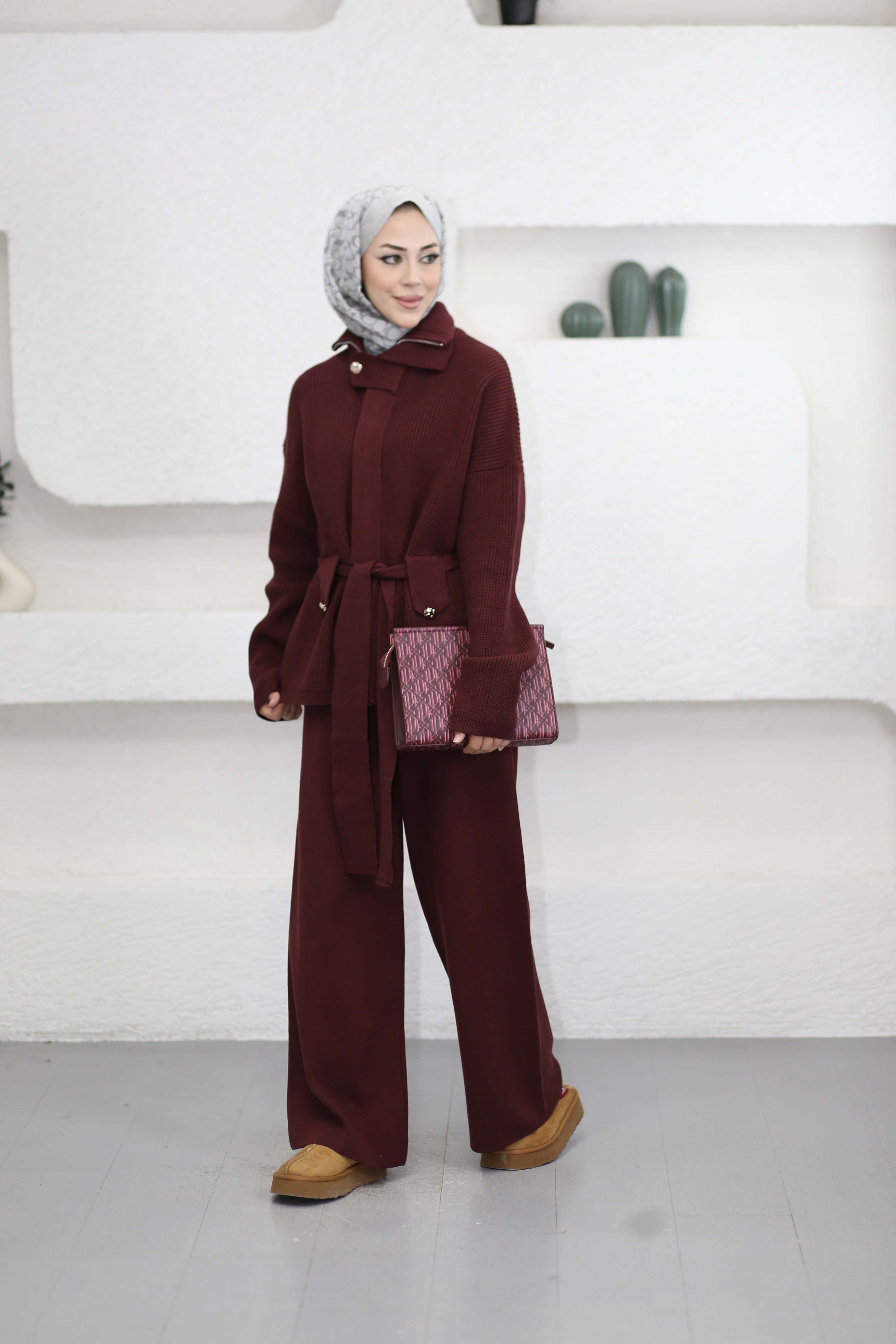 Corsman Cemre Premium Takım Bordo 2680