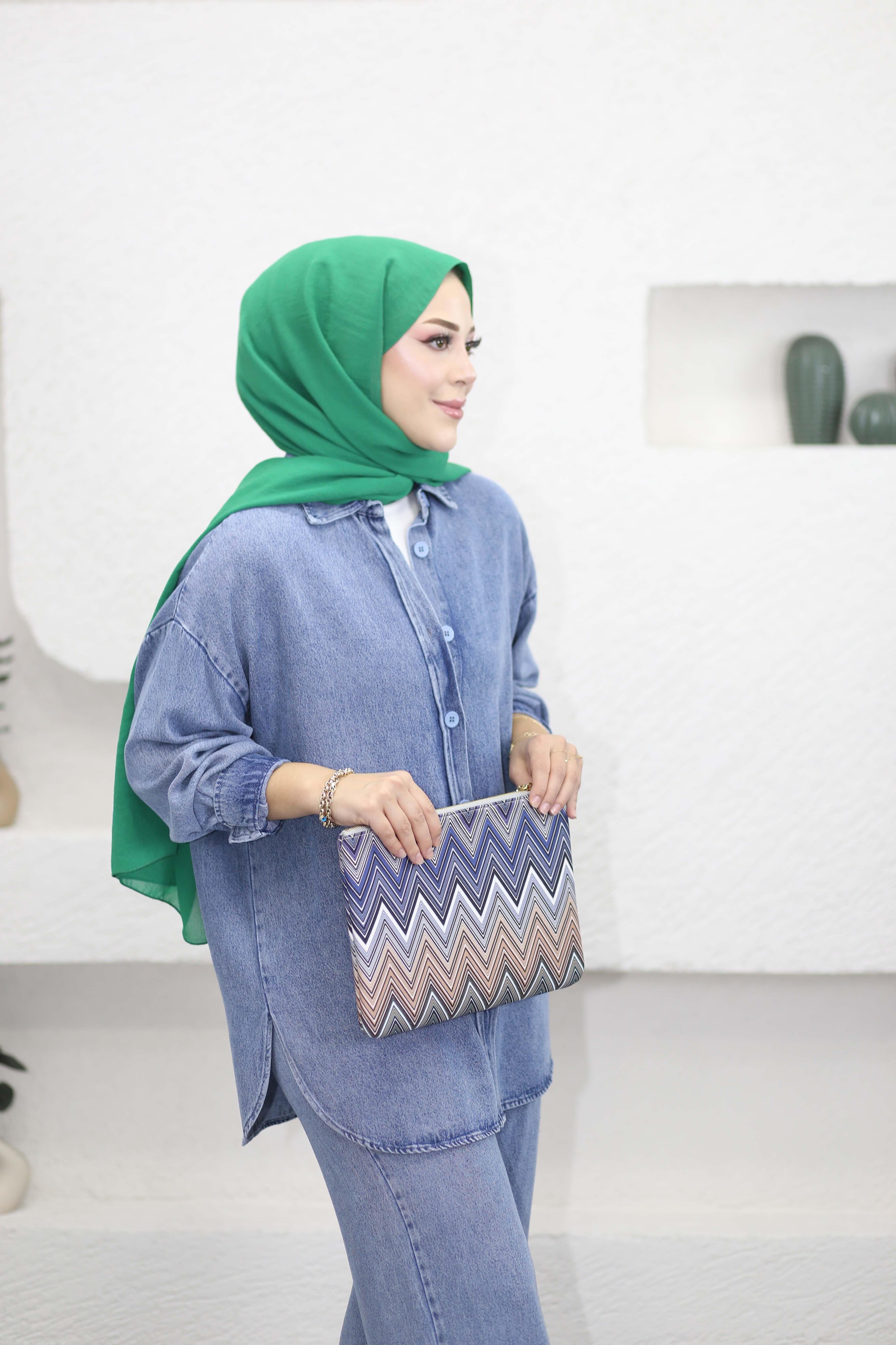 Sena Denim Takım Açık Mavi 7415