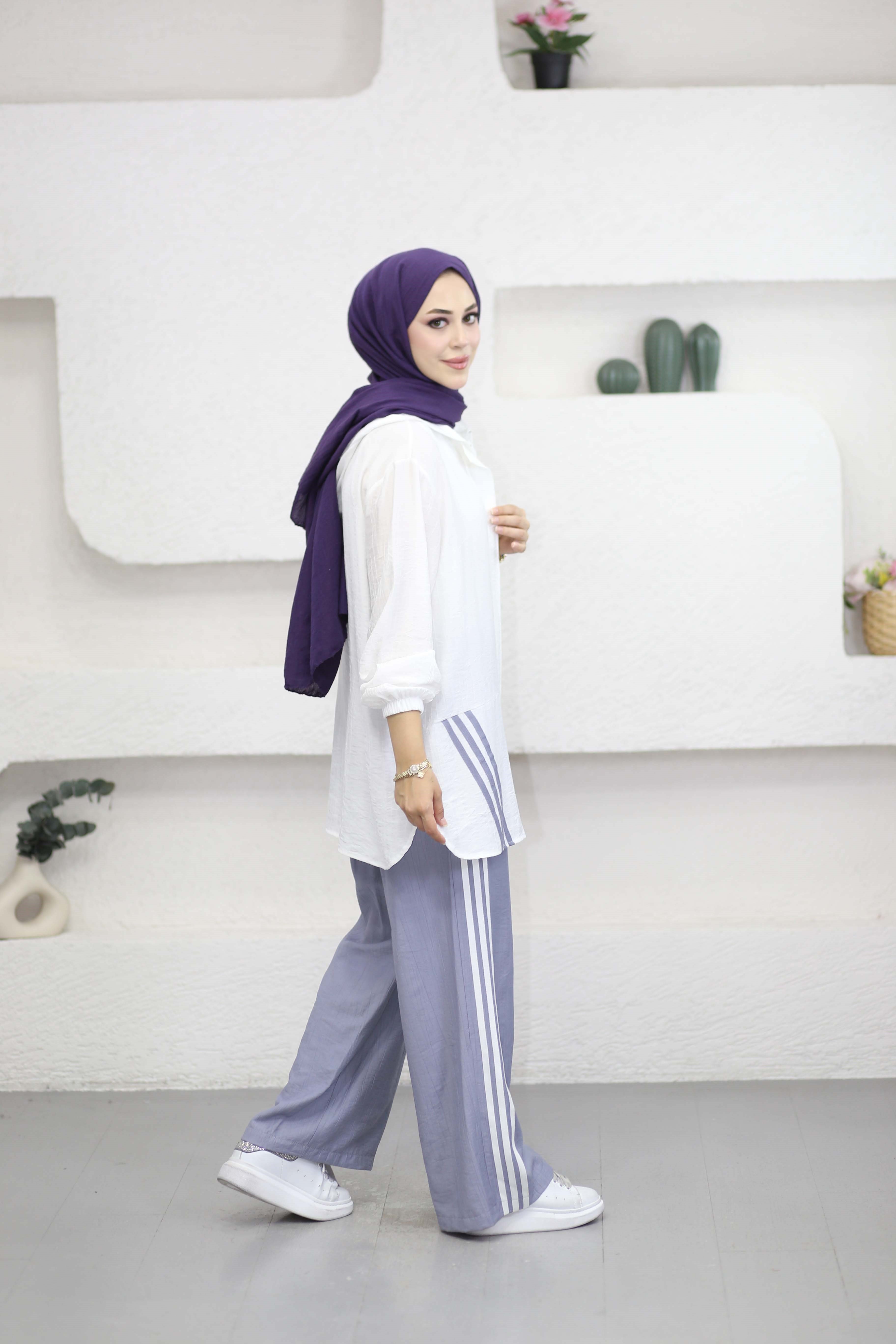 Mia Spor Takım Gri 50103