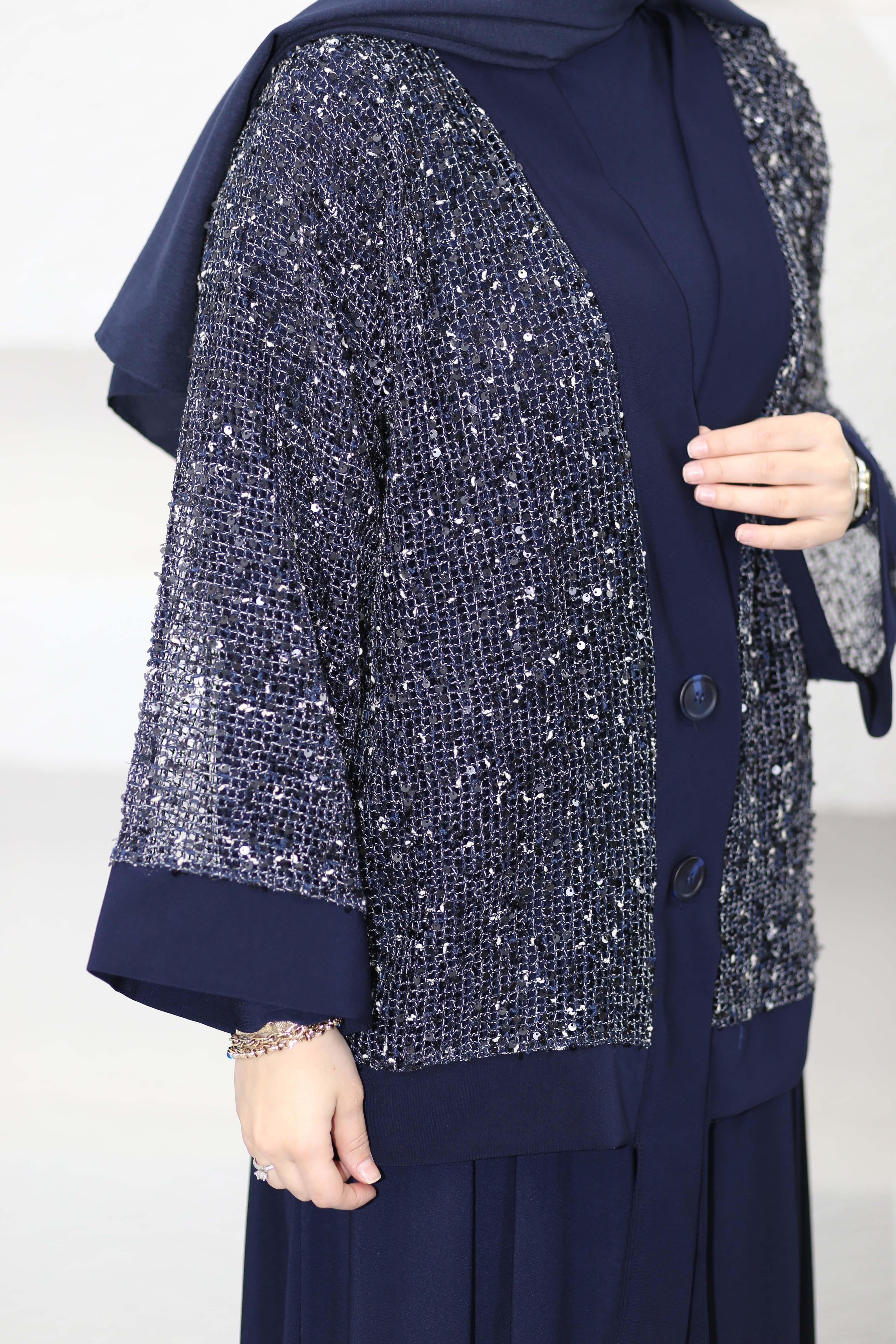 Premium Stil Takım Lacivert 6492