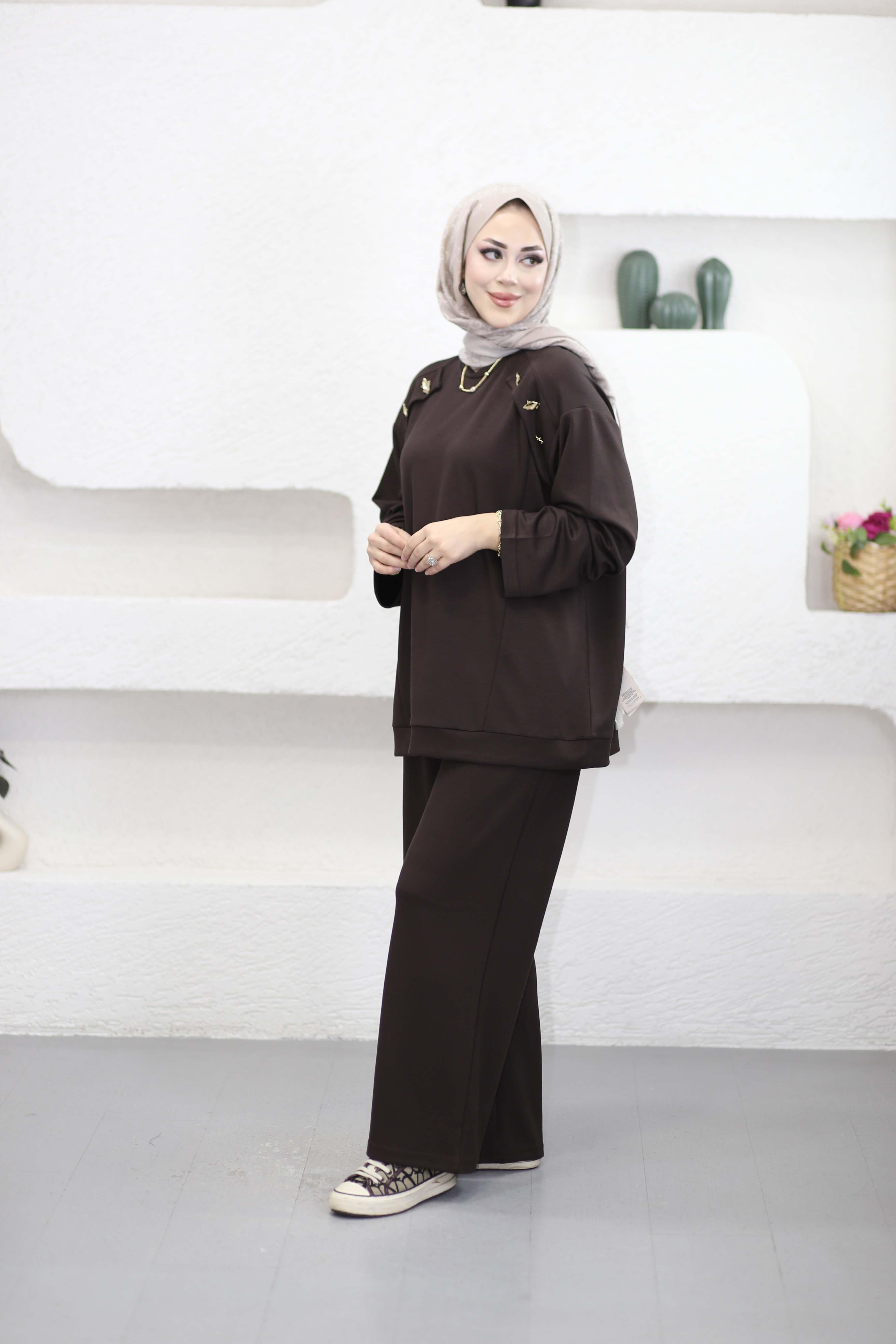 Stil Takım Kahverengi 6076