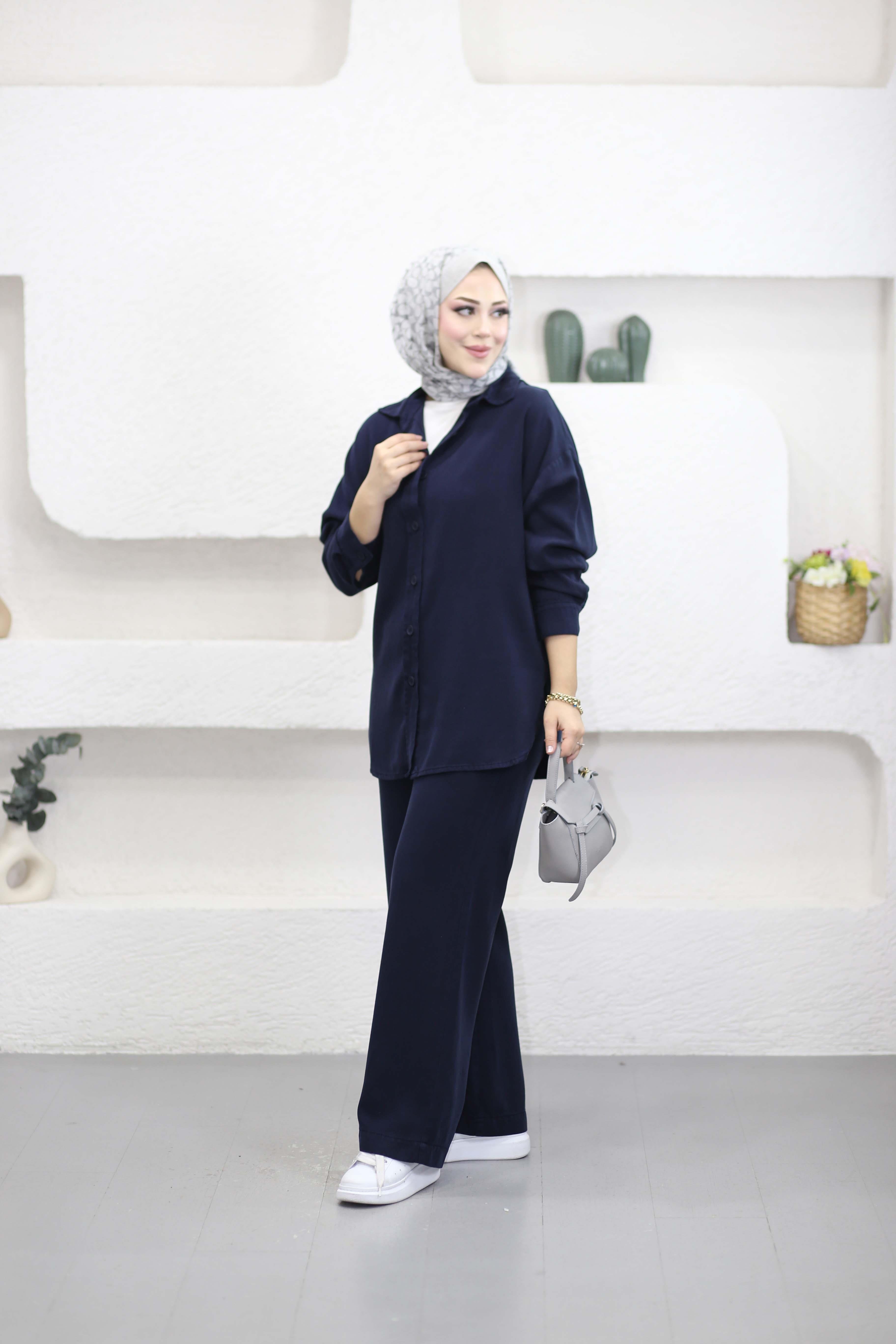 Sena Denim Takım Lacivert 7415