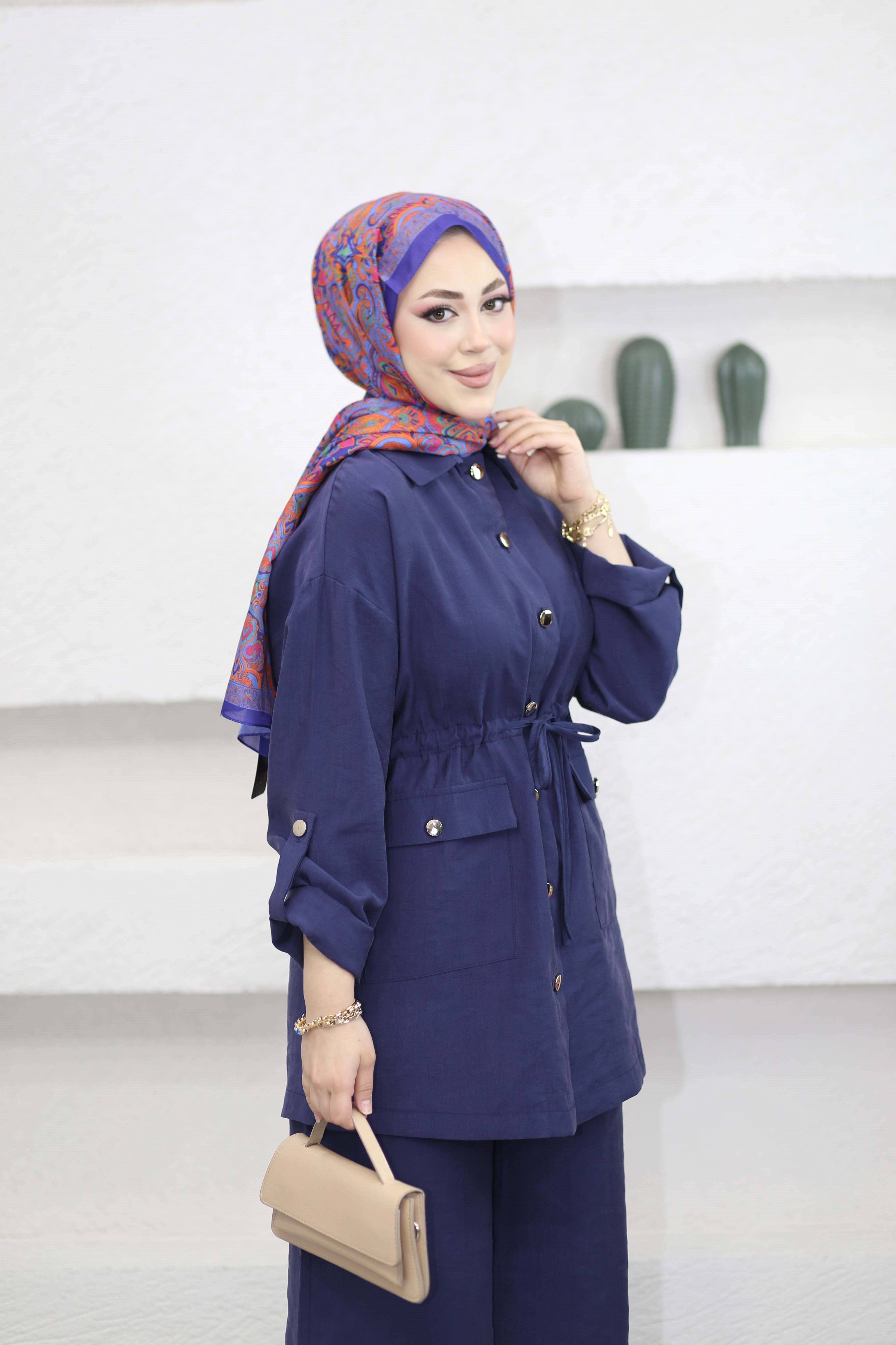 Sahra Takım Lacivert 3184