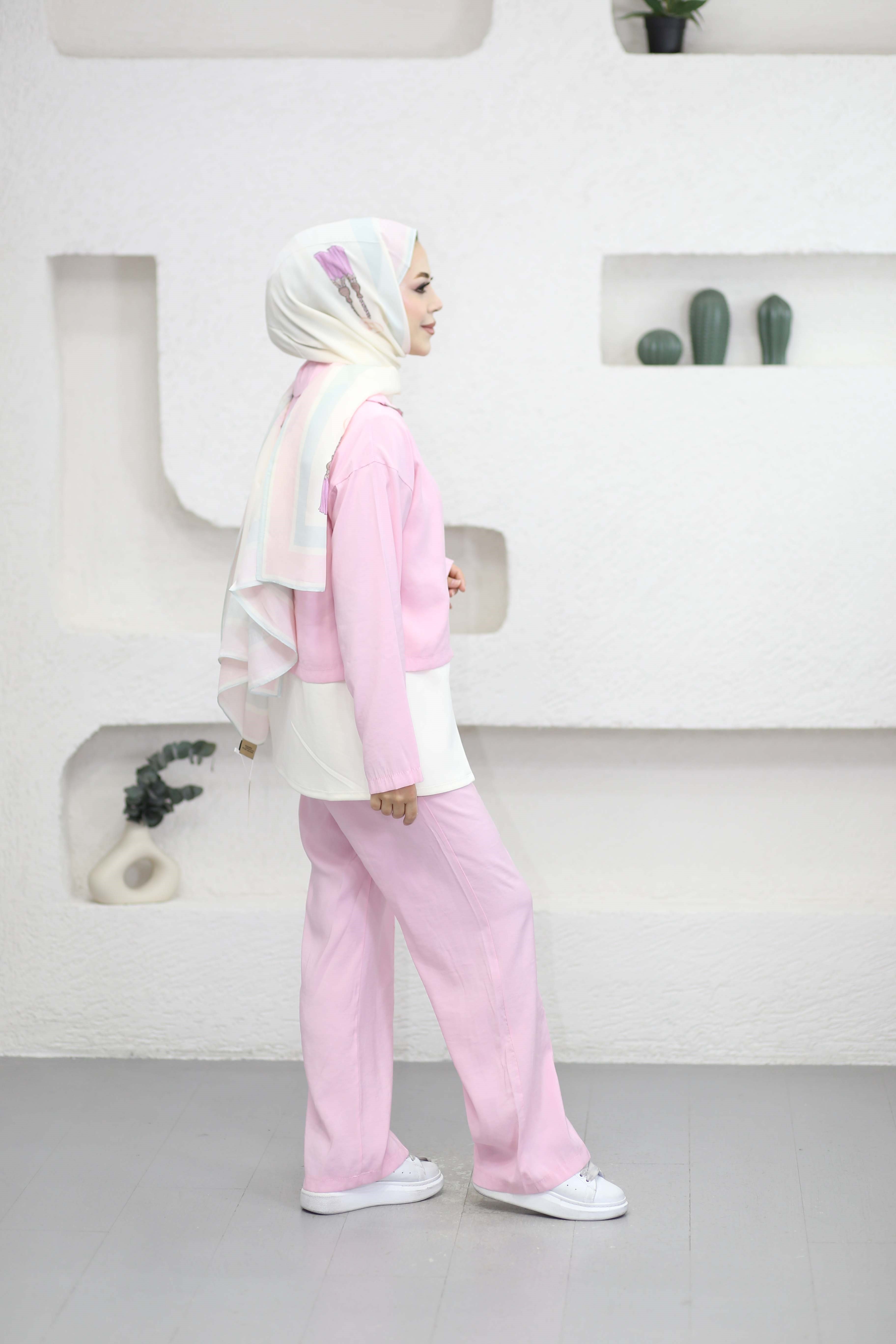 Penye İçlikli Takım Pembe 22881