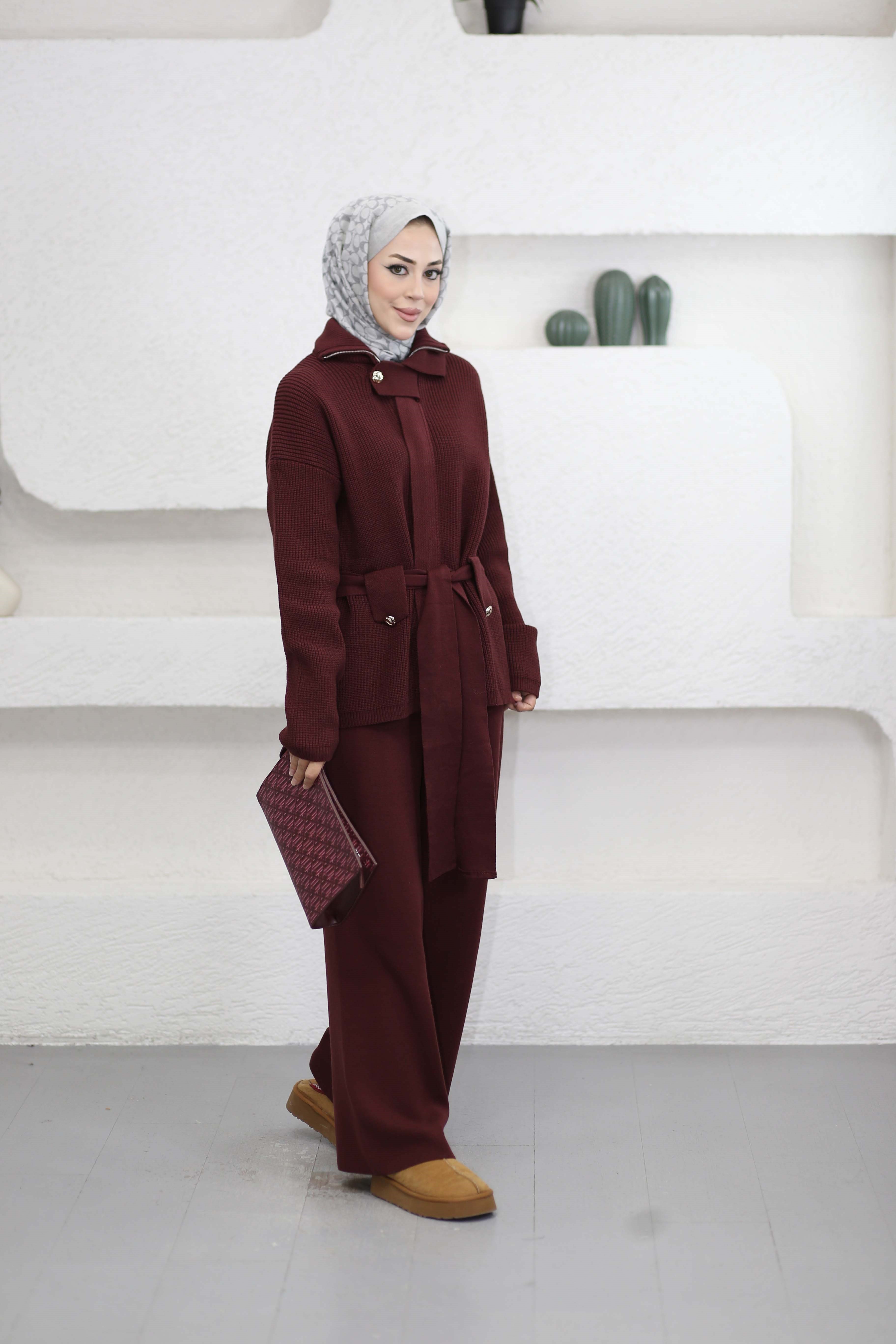 Corsman Cemre Premium Takım Bordo 2680