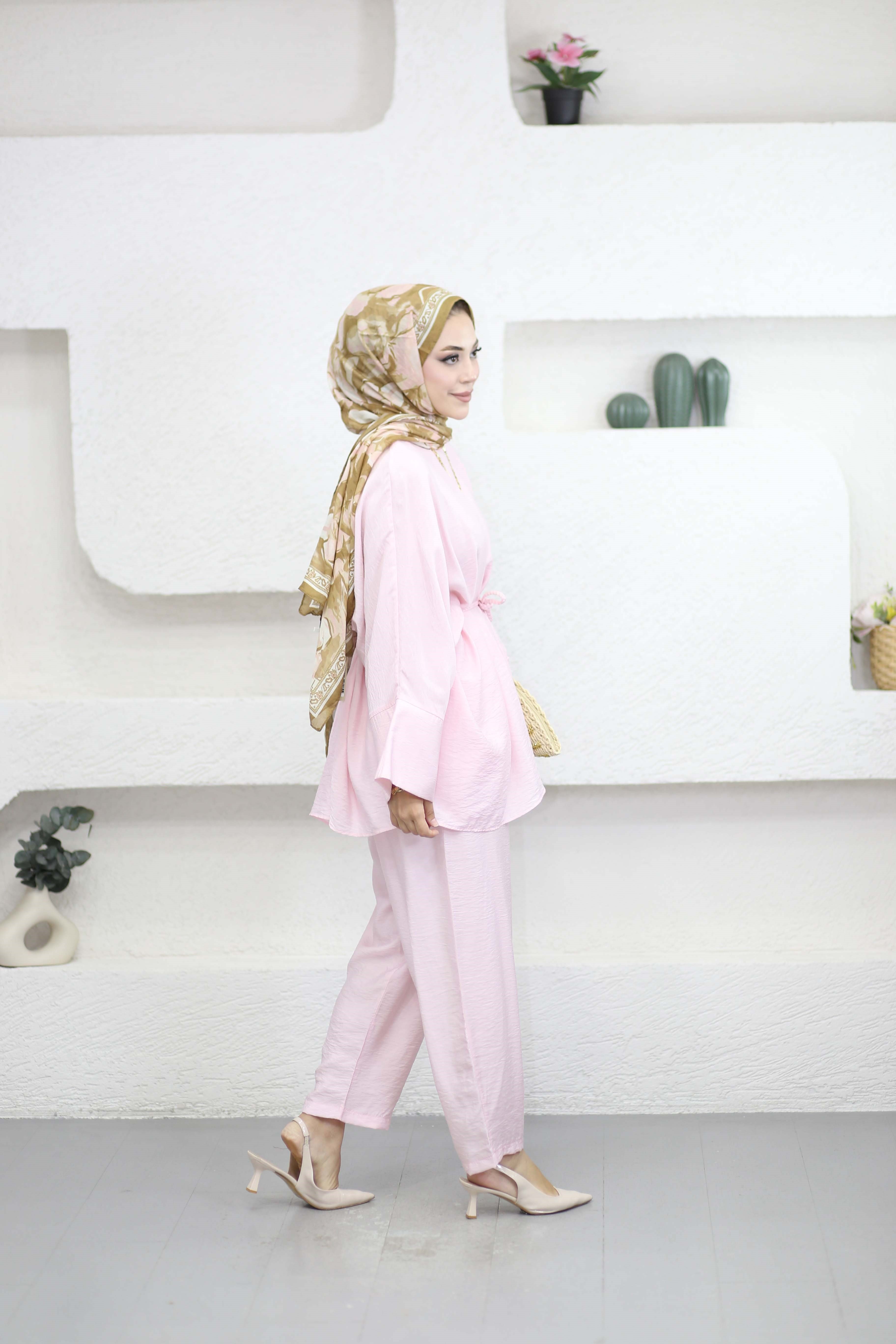 Nevra Takım Pembe 3120
