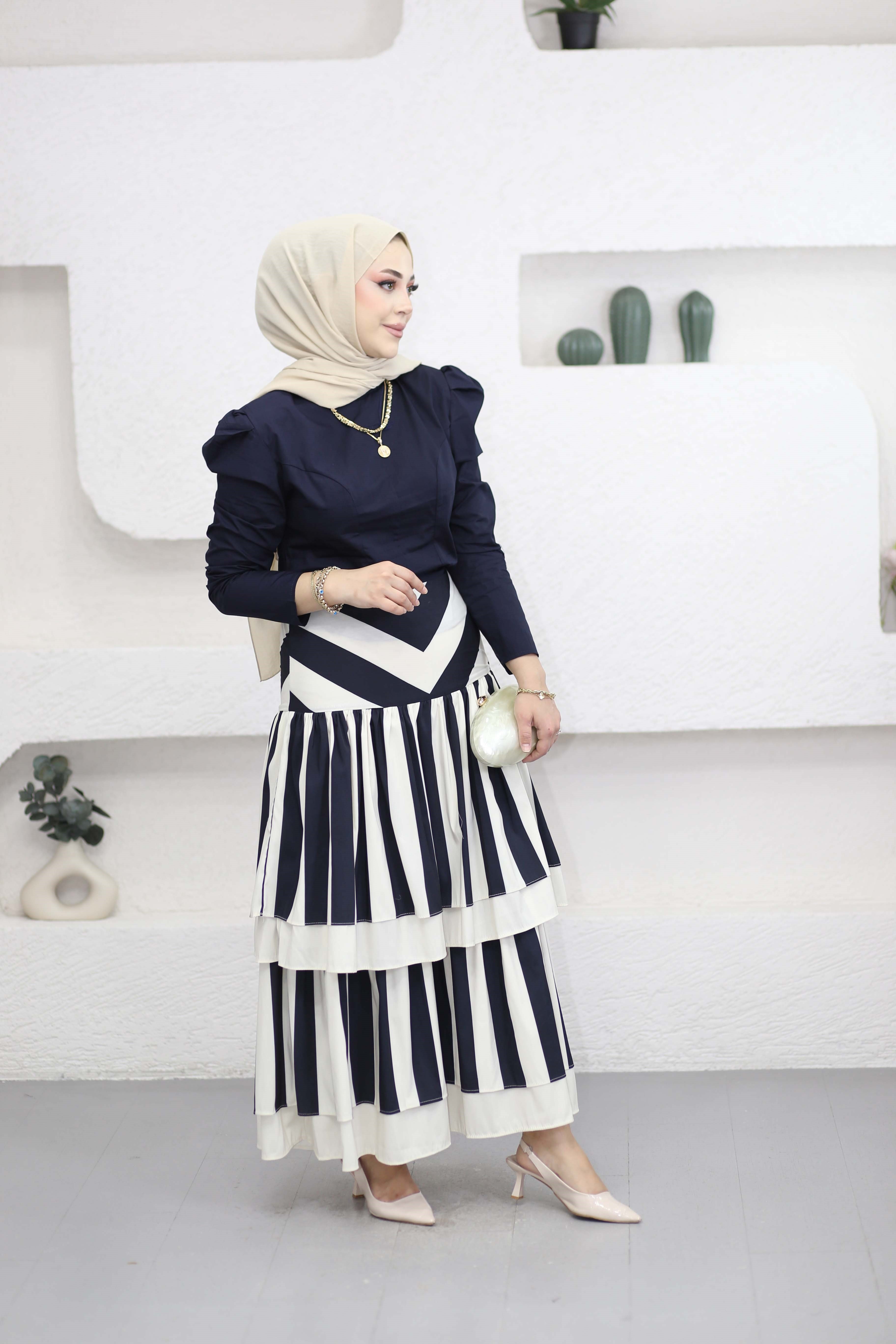 Betty Takım Lacivert 5801